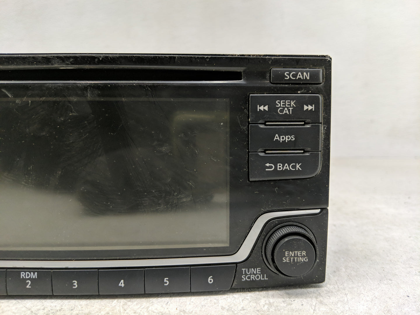 2015 Nissan Sentra Radio AM FM Cd Player Receiver Replacement P/N:28185 9MB0A Fits Fits 2016 OEM Used Auto Parts - Oemusedau