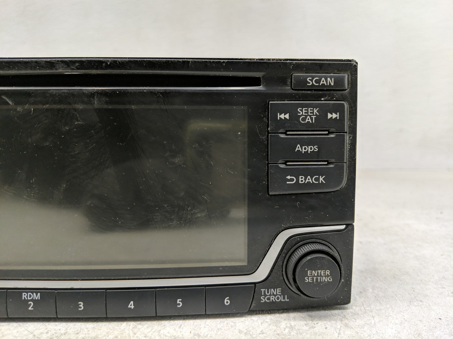 2015 Nissan Sentra Radio AM FM Cd Player Receiver Replacement P/N:28185 9MB0A Fits Fits 2016 OEM Used Auto Parts - Oemusedau