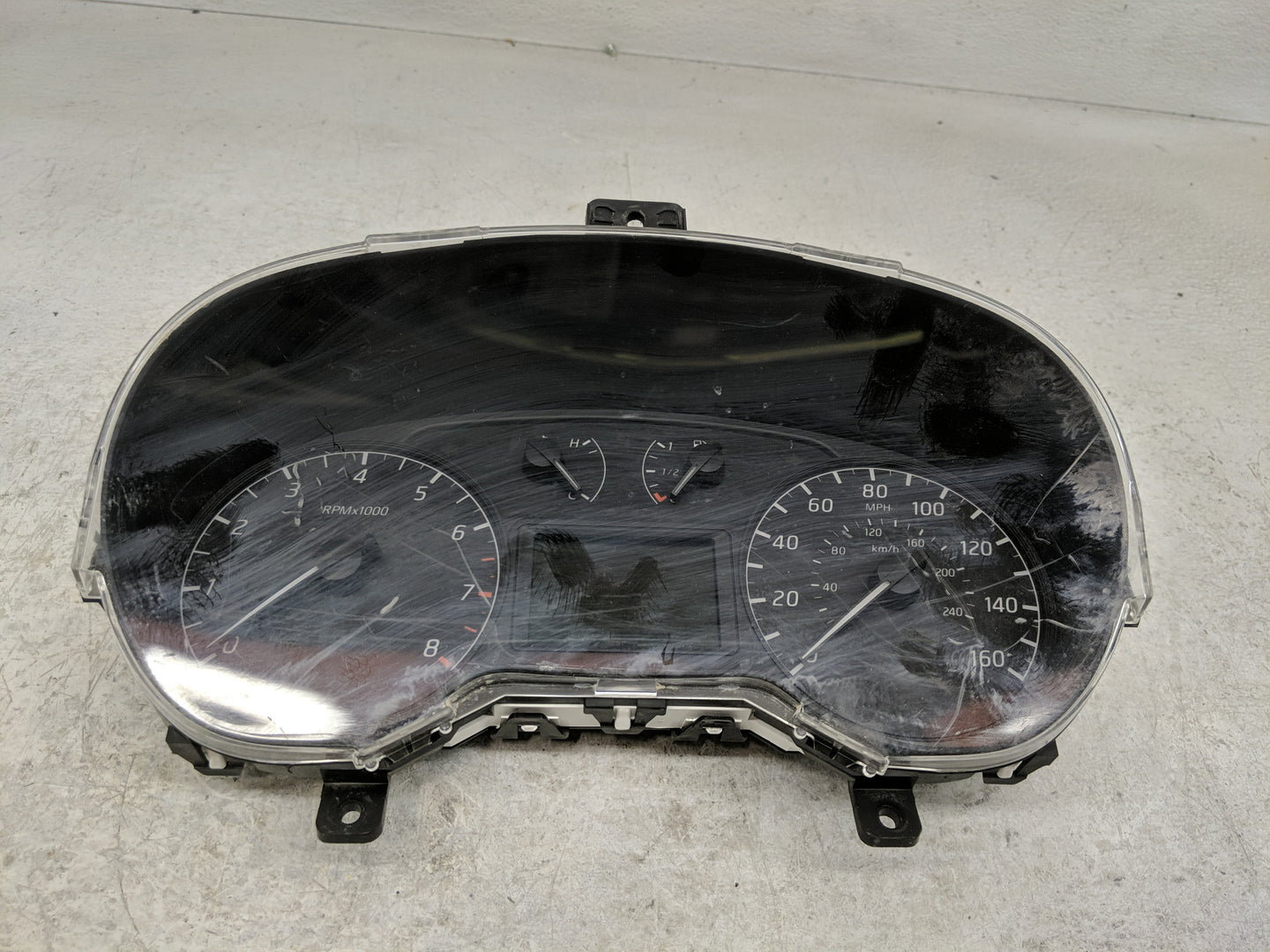 2015 Nissan Sentra Instrument Cluster Speedometer Gauges P/N:248104AT0A Fits OEM Used Auto Parts - Oemusedautoparts1.com