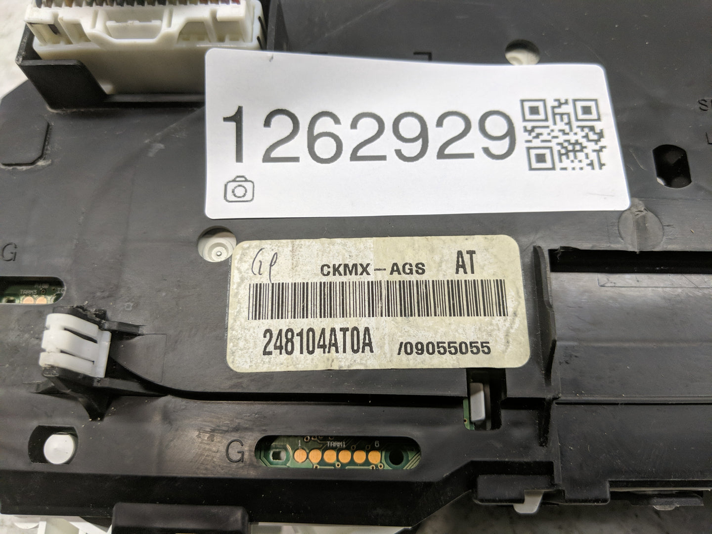 2015 Nissan Sentra Instrument Cluster Speedometer Gauges P/N:248104AT0A Fits OEM Used Auto Parts - Oemusedautoparts1.com