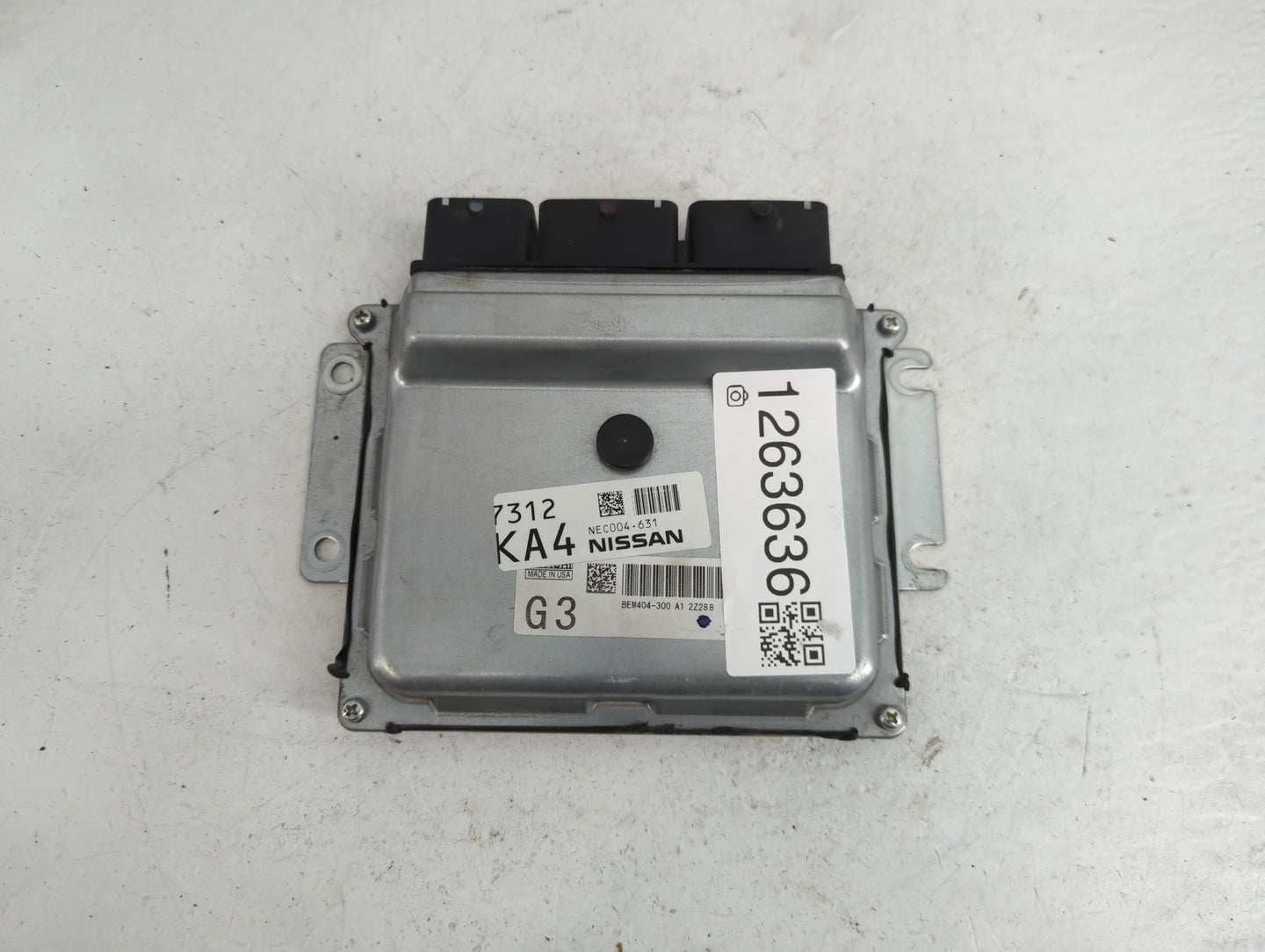 2013-2015 Nissan Sentra PCM Engine Control Computer ECU ECM PCU OEM P/N:NEC004-631 NEC013-028 Fits Fits 2013 2014 2015 OEM U