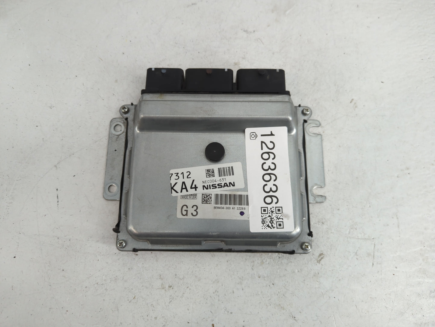 2013-2015 Nissan Sentra PCM Engine Control Computer ECU ECM PCU OEM P/N:NEC004-631 NEC013-028 Fits Fits 2013 2014 2015 OEM U