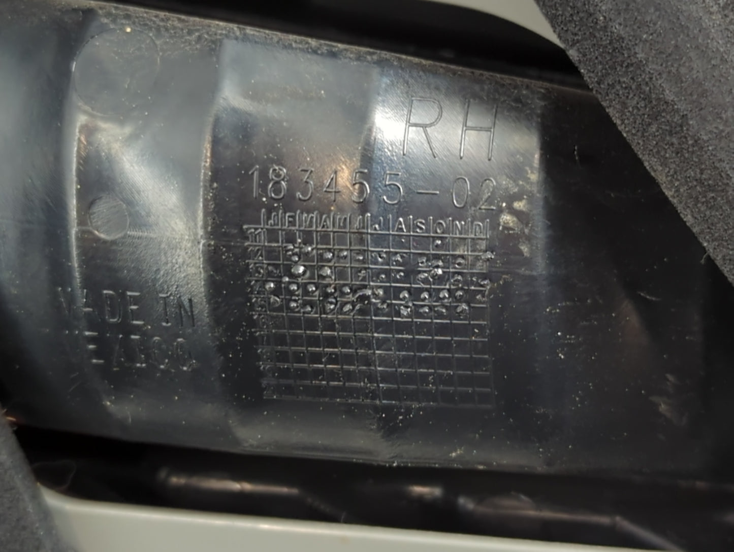 2013-2015 Nissan Sentra Tail Light Assembly Passenger Right OEM P/N:183455-02 Fits Fits 2013 2014 2015 OEM Used Auto Parts -