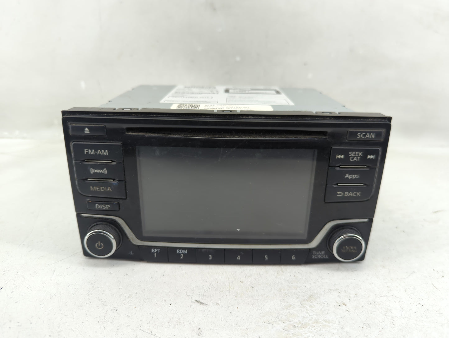 2015 Nissan Sentra Radio AM FM Cd Player Receiver Replacement P/N:28185 9MB0A Fits Fits 2016 OEM Used Auto Parts - Oemusedau