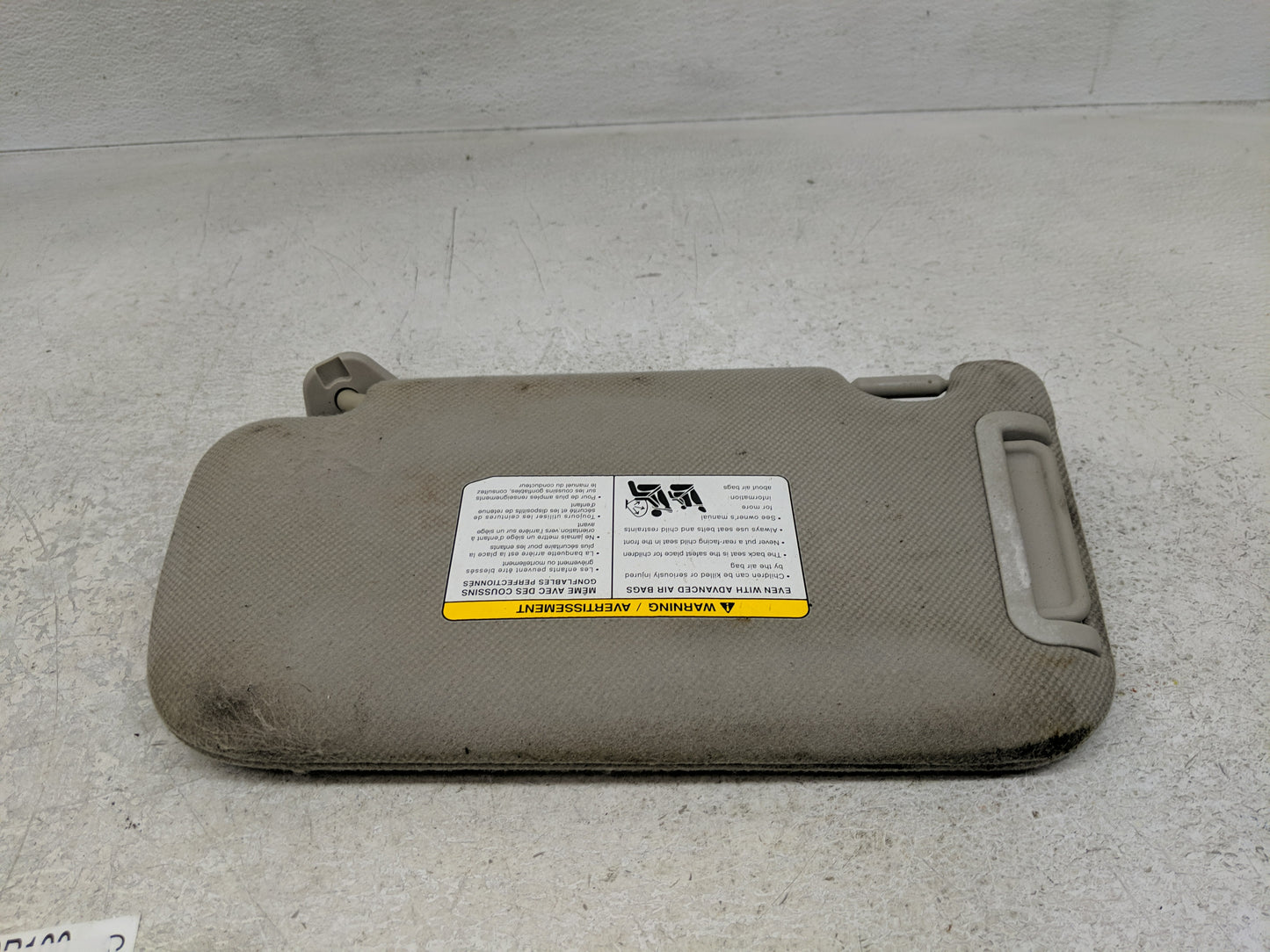 2013-2019 Nissan Sentra Sun Visor Shade Replacement Passenger Right Mirror Fits Fits 2012 2013 2014 2015 2016 2017 2018 2019