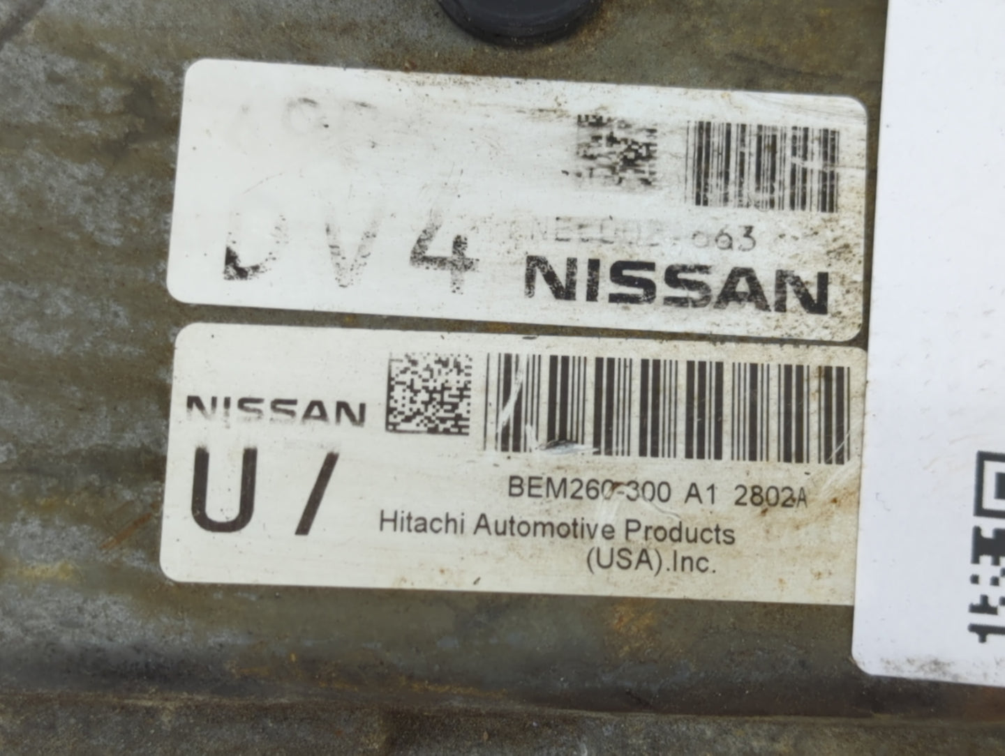 2013-2015 Nissan Sentra PCM Engine Control Computer ECU ECM PCU OEM P/N:NEC002-663 Fits Fits 2013 2014 2015 OEM Used Auto Pa