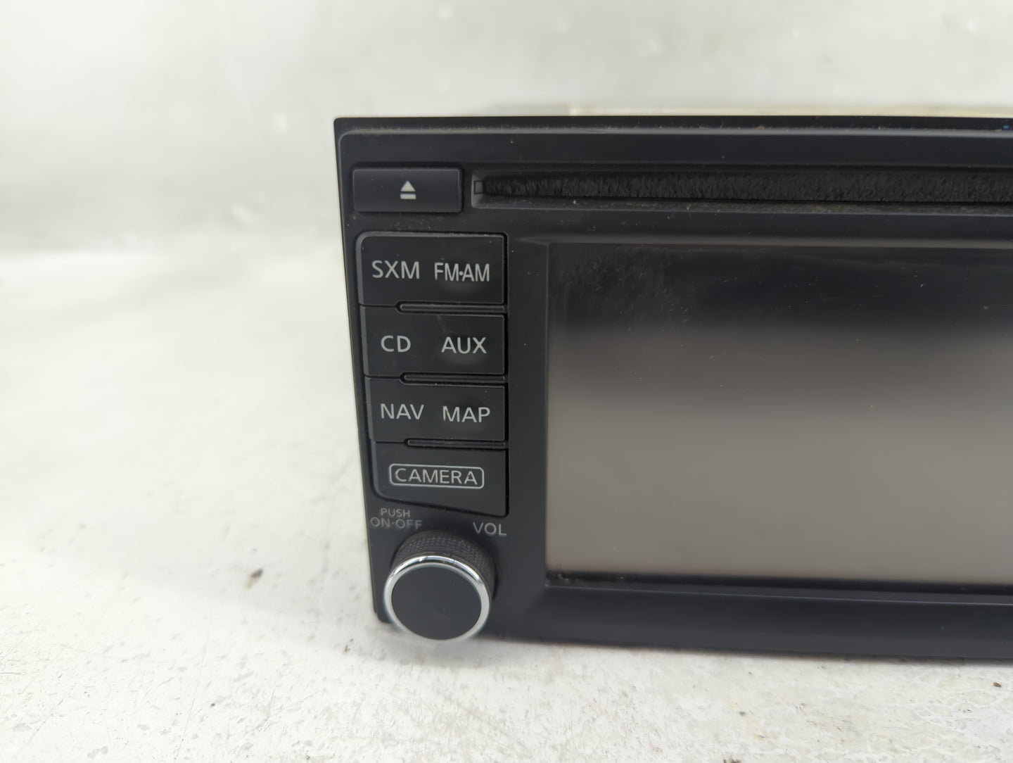 2015 Nissan Sentra Radio AM FM Cd Player Receiver Replacement P/N:259159JE0B 7 612 051 282 Fits Fits 2016 2017 2018 2019 OEM