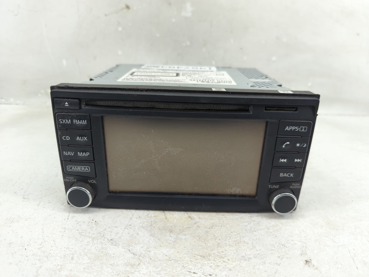2015 Nissan Sentra Radio AM FM Cd Player Receiver Replacement P/N:259159JE0B 7 612 051 282 Fits Fits 2016 2017 2018 2019 OEM