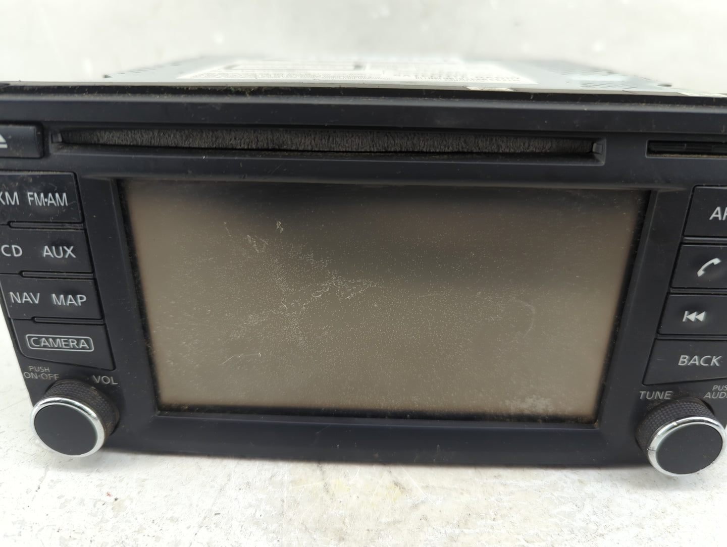2015 Nissan Sentra Radio AM FM Cd Player Receiver Replacement P/N:259159JE0B 7 612 051 282 Fits Fits 2016 2017 2018 2019 OEM