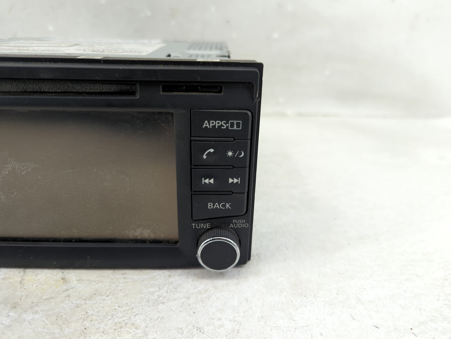 2015 Nissan Sentra Radio AM FM Cd Player Receiver Replacement P/N:259159JE0B 7 612 051 282 Fits Fits 2016 2017 2018 2019 OEM