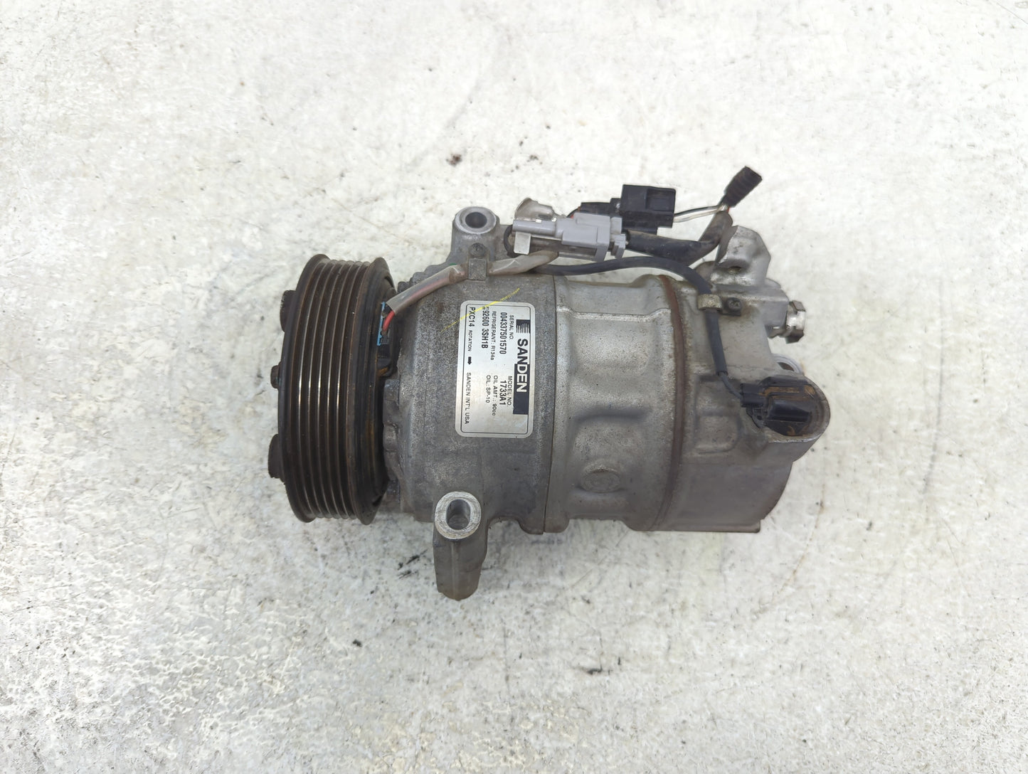 2013-2019 Nissan Sentra Air Conditioning A/c Ac Compressor Oem - Oemusedautoparts1.com