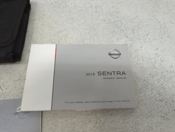2015 Nissan Sentra Owners Manual Book Guide P/N:OM15EM-0B17U0 OEM Used Auto Parts