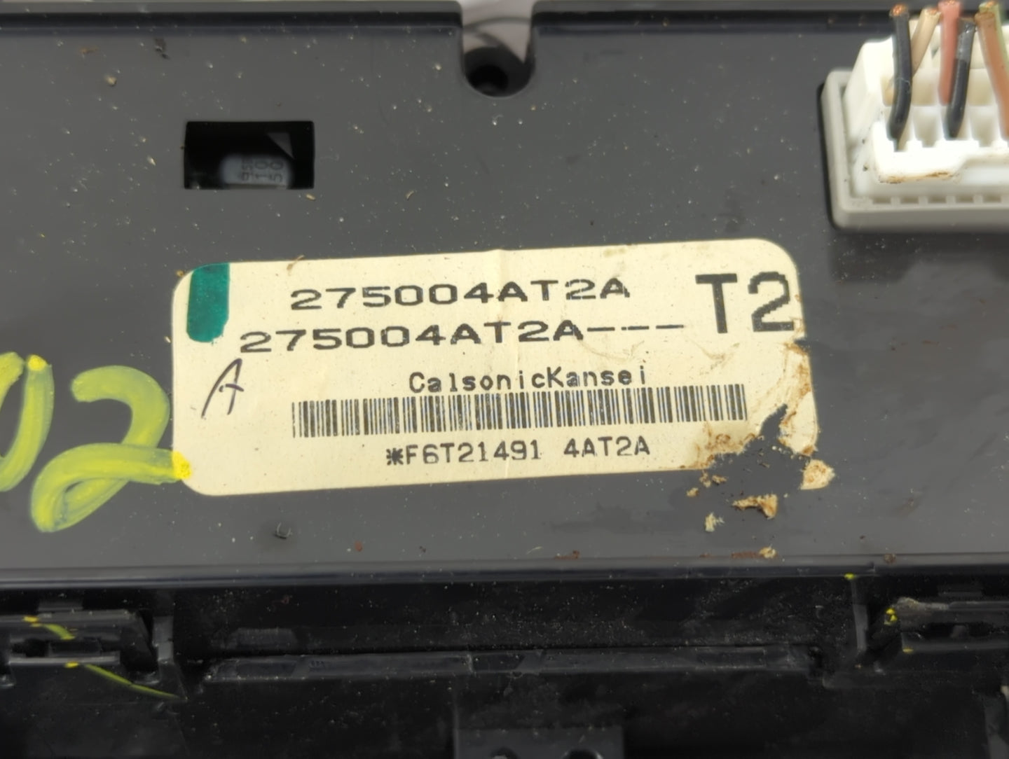 2015-2017 Nissan Sentra Climate Control Module Temperature AC/Heater Replacement P/N:275004AT2A Fits Fits 2015 2016 2017 OEM