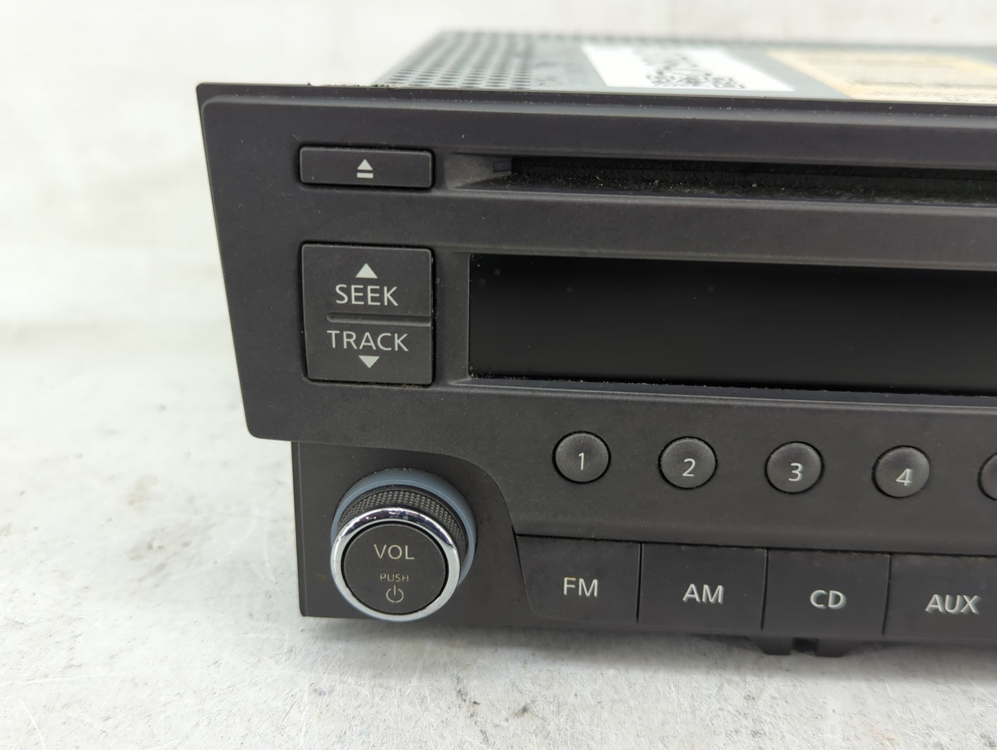 2015 Nissan Sentra Radio AM FM Cd Player Receiver Replacement P/N:28185 3RA2A Fits Fits 2016 OEM Used Auto Parts - Oemusedau