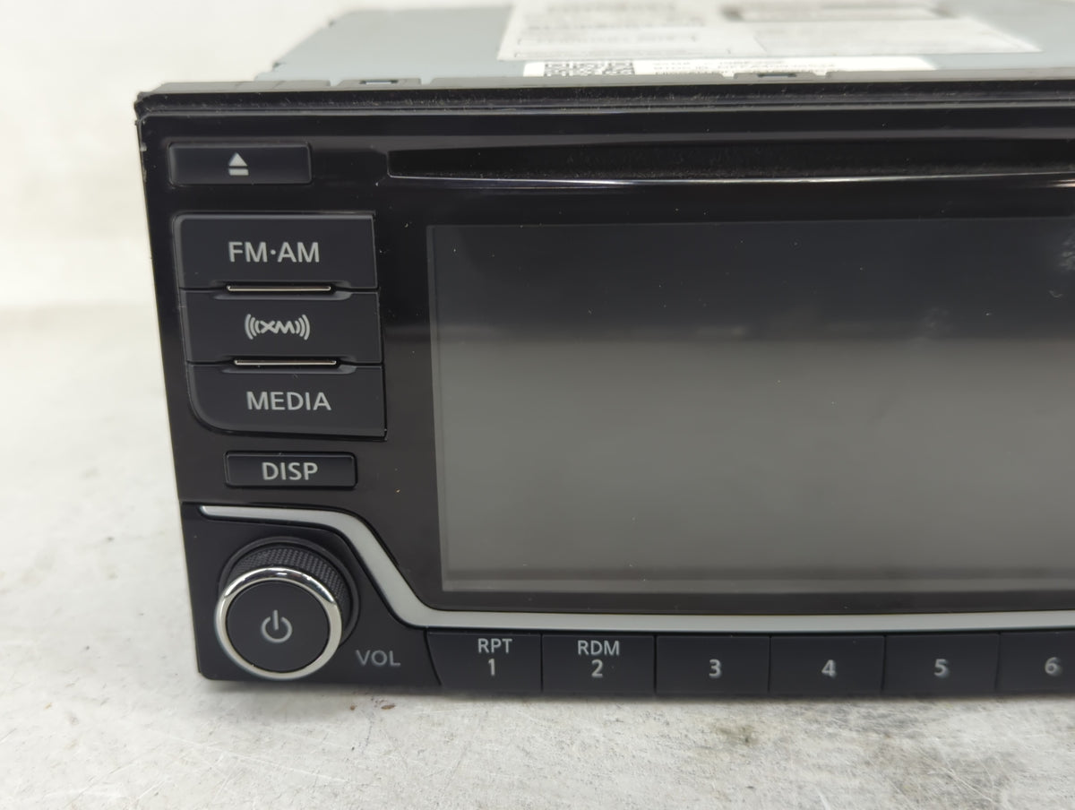 2015 Nissan Sentra Radio AM FM Cd Player Receiver Replacement P/N:281859MB0A Fits 2016 OEM Used Auto Parts - Oemusedautopart