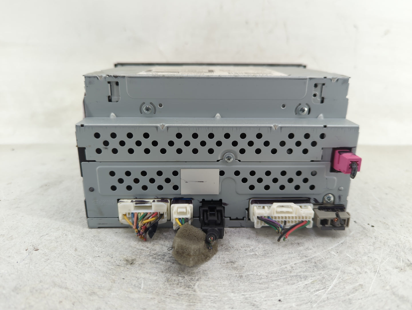 2015 Nissan Sentra Radio AM FM Cd Player Receiver Replacement P/N:281859MB0A Fits Fits 2016 OEM Used Auto Parts - Oemusedaut