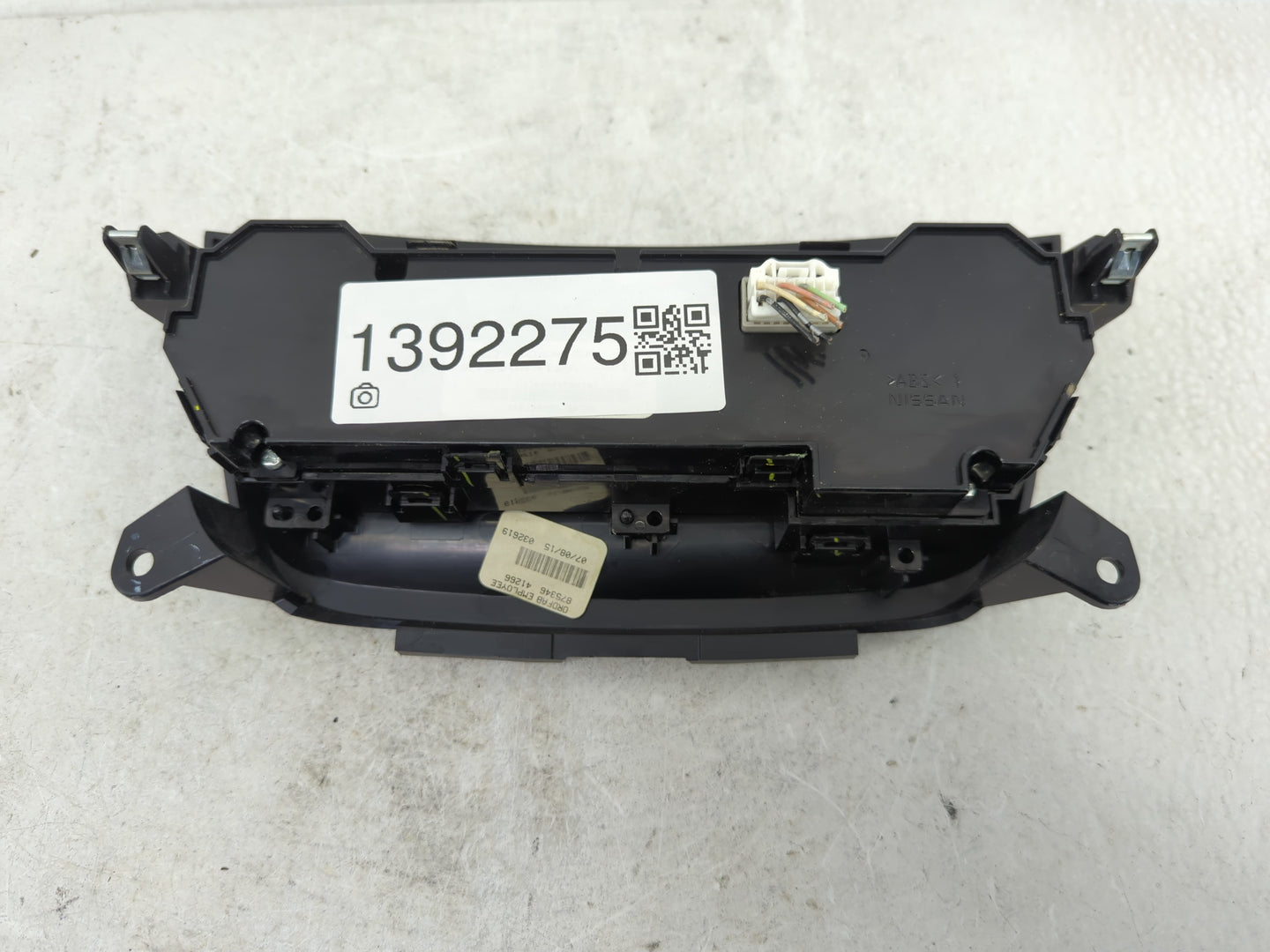 2015-2017 Nissan Sentra Climate Control Module Temperature AC/Heater Replacement Fits Fits 2015 2016 2017 OEM Used Auto Part