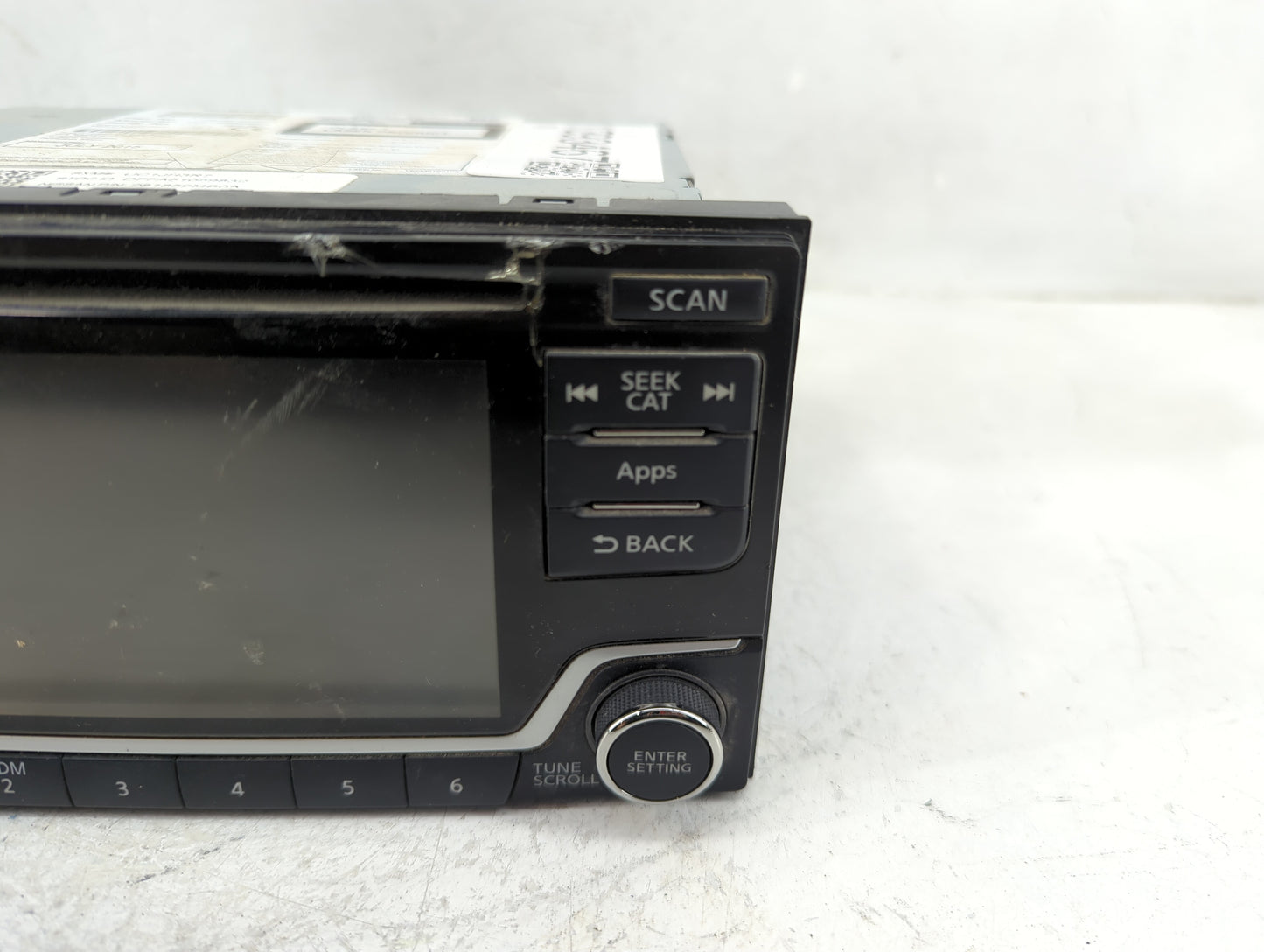 2015 Nissan Sentra Radio AM FM Cd Player Receiver Replacement P/N:28185 9MB0A Fits Fits 2016 OEM Used Auto Parts - Oemusedau