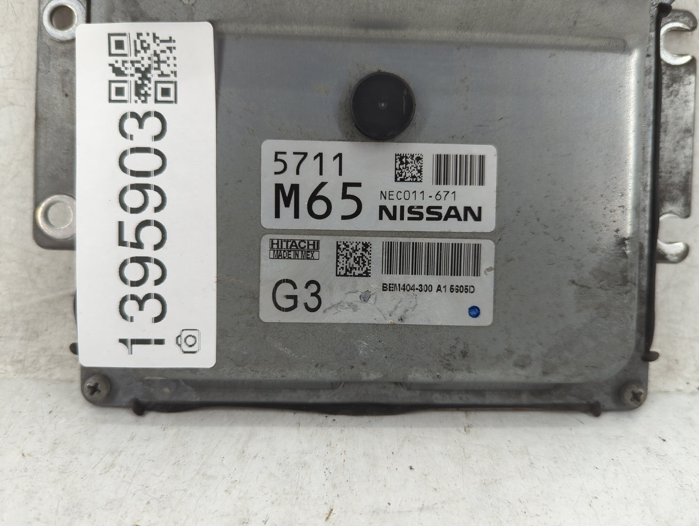 2013-2015 Nissan Sentra PCM Engine Control Computer ECU ECM PCU OEM P/N:NEC011-671 Fits Fits 2013 2014 2015 OEM Used Auto Pa