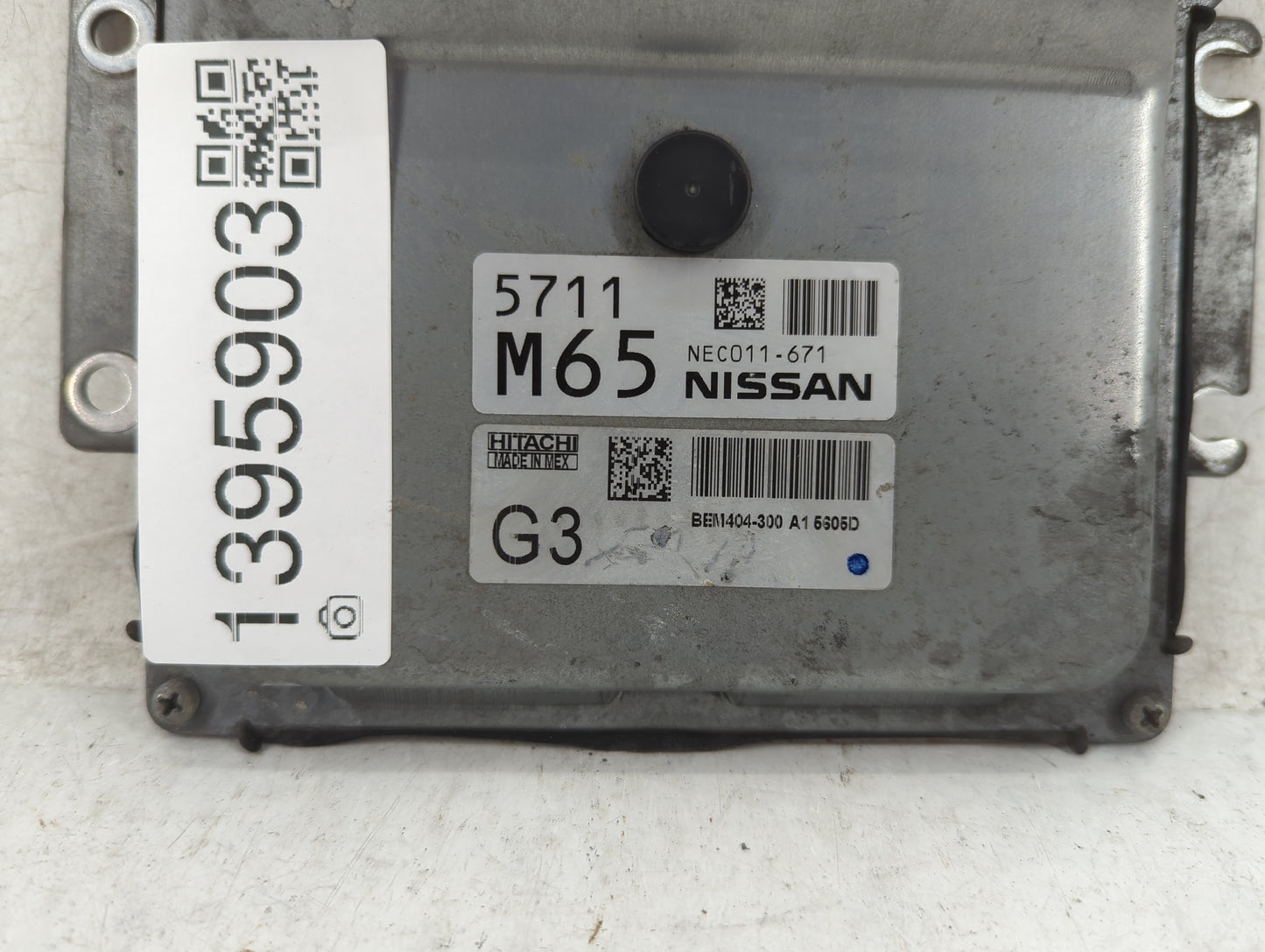 2013-2015 Nissan Sentra PCM Engine Control Computer ECU ECM PCU OEM P/N:NEC011-671 Fits Fits 2013 2014 2015 OEM Used Auto Pa