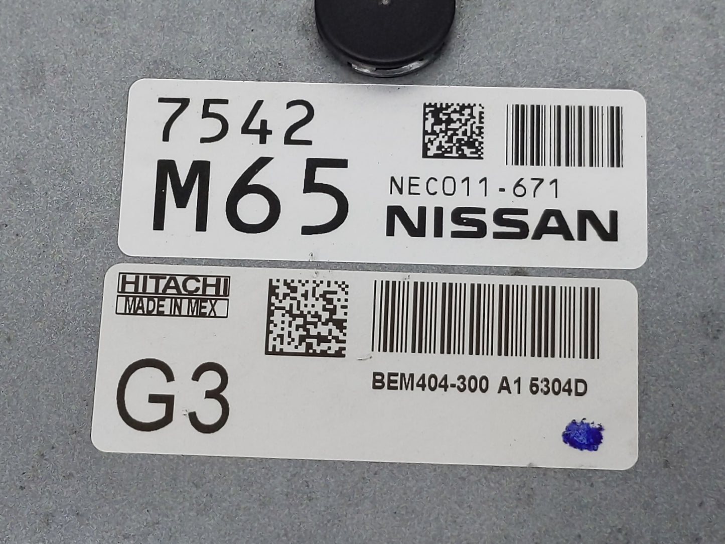 2013-2015 Nissan Sentra PCM Engine Control Computer ECU ECM PCU OEM P/N:NEC011-671 Fits Fits 2013 2014 2015 OEM Used Auto Pa