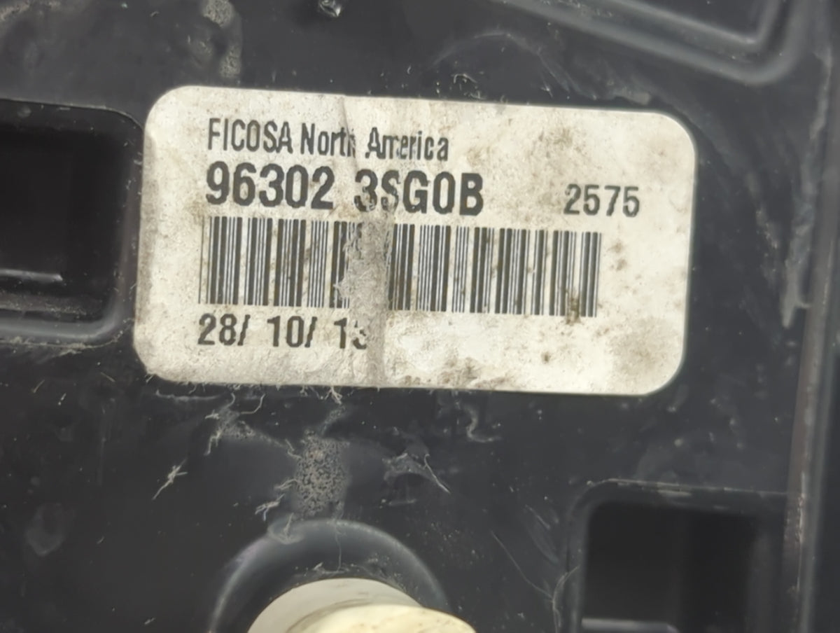 2013-2015 Nissan Sentra Driver Left Side View Power Door Mirror Black 1418208 - Oemusedautoparts1.com