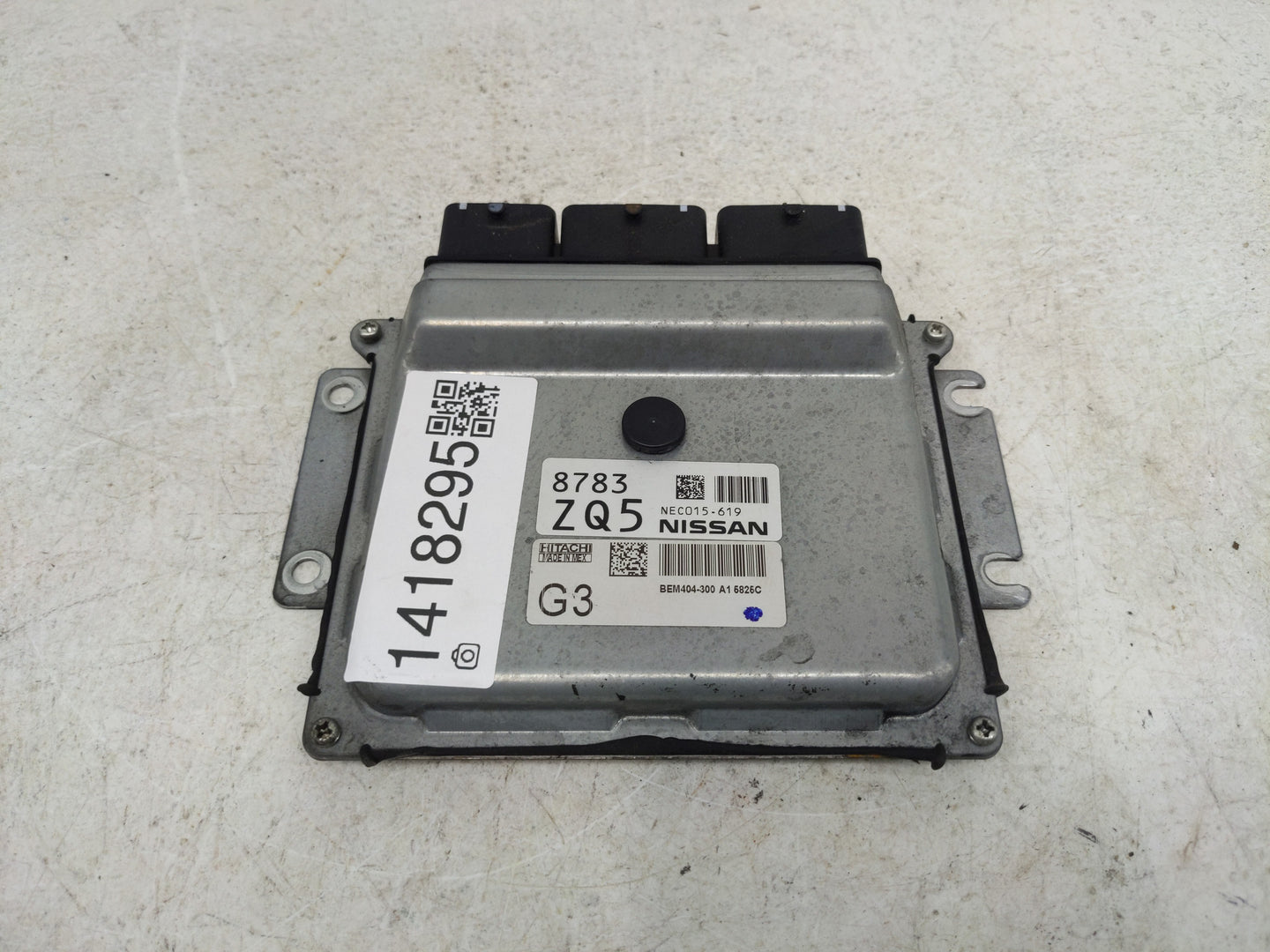 2013-2015 Nissan Sentra PCM Engine Control Computer ECU ECM PCU OEM P/N:NEC015-619 Fits Fits 2013 2014 2015 OEM Used Auto Pa