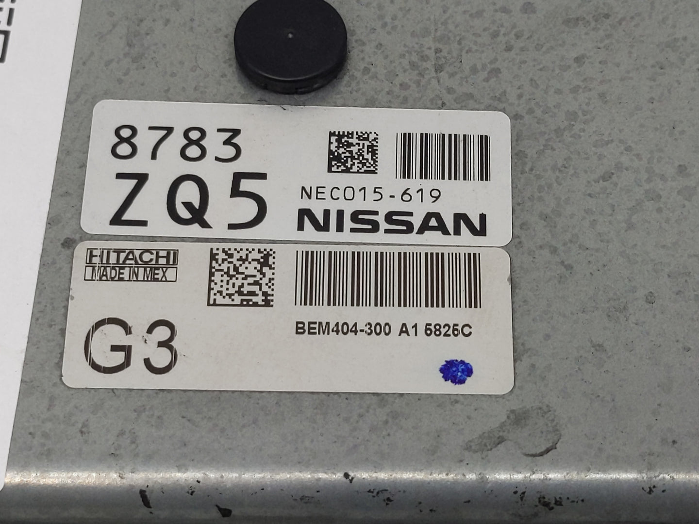2013-2015 Nissan Sentra PCM Engine Control Computer ECU ECM PCU OEM P/N:NEC015-619 Fits Fits 2013 2014 2015 OEM Used Auto Pa