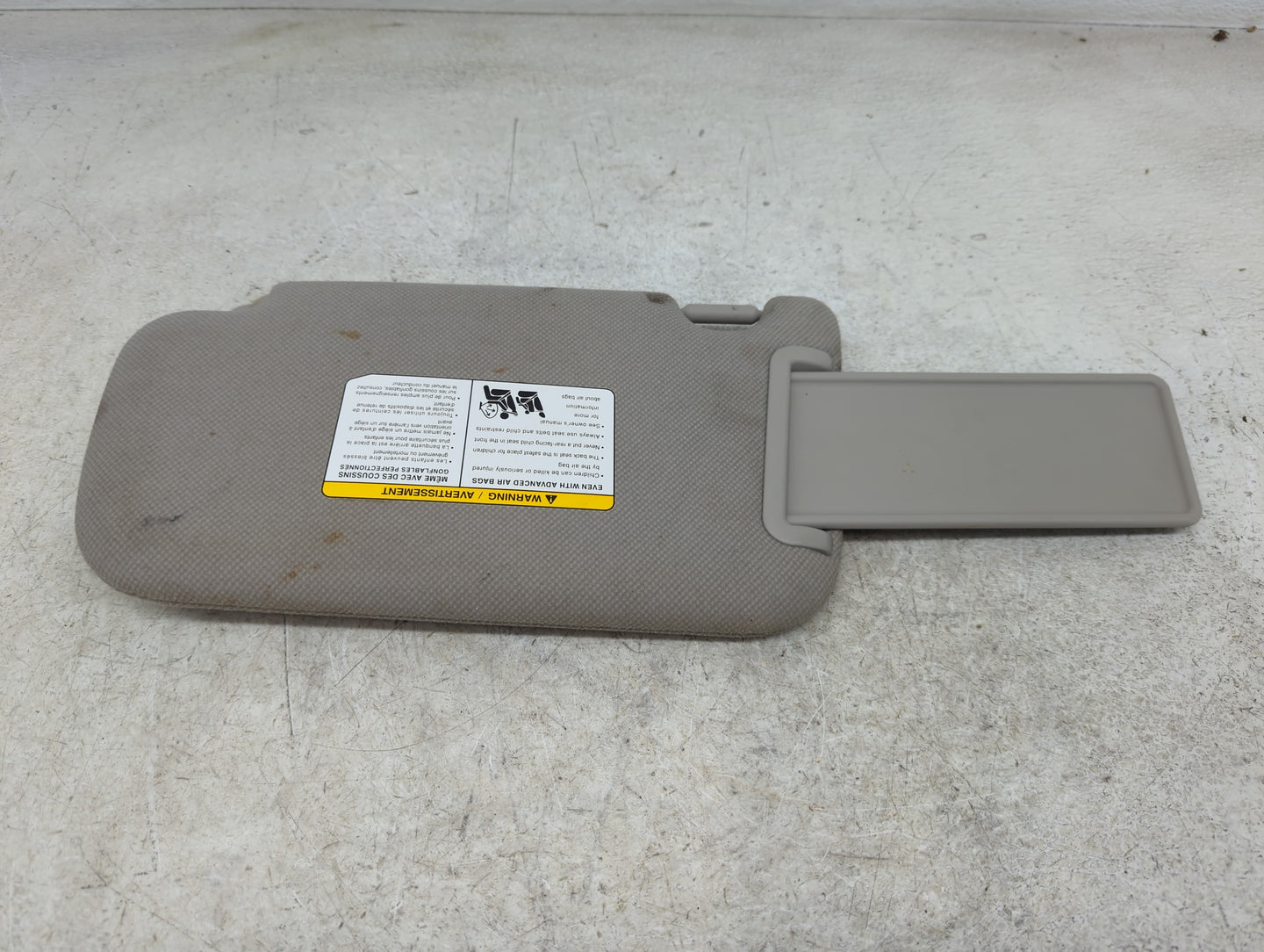 2013-2019 Nissan Sentra Sun Visor Shade Replacement Passenger Right Mirror Fits Fits 2012 2013 2014 2015 2016 2017 2018 2019