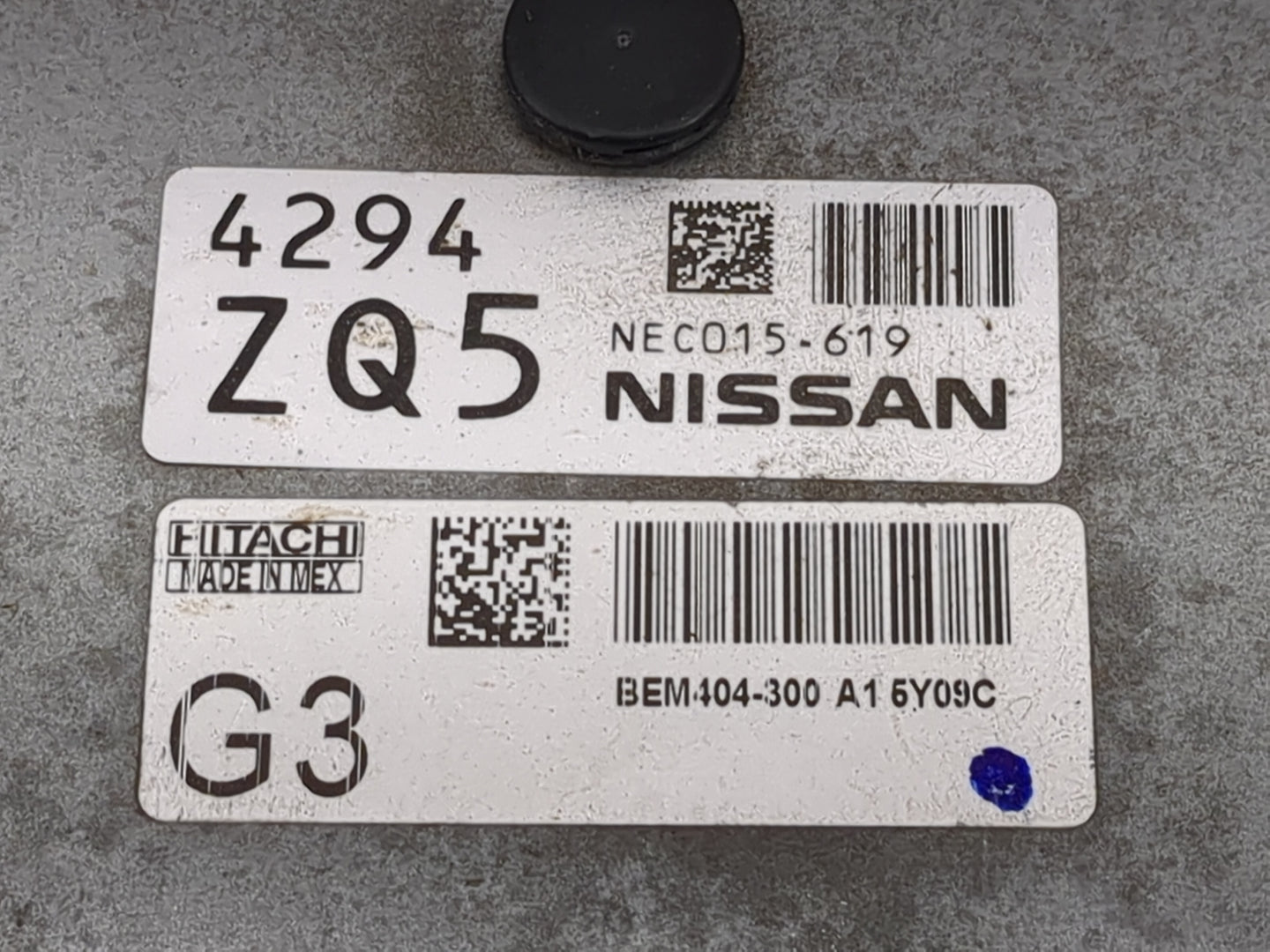 2013-2015 Nissan Sentra PCM Engine Control Computer ECU ECM PCU OEM P/N:NEC015-619 Fits Fits 2013 2014 2015 OEM Used Auto Pa
