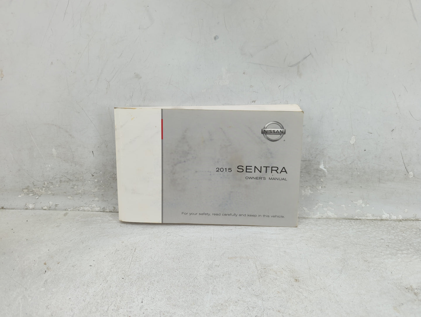 2015 Nissan Sentra Owners Manual Book Guide OEM Used Auto Parts - Oemusedautoparts1.com