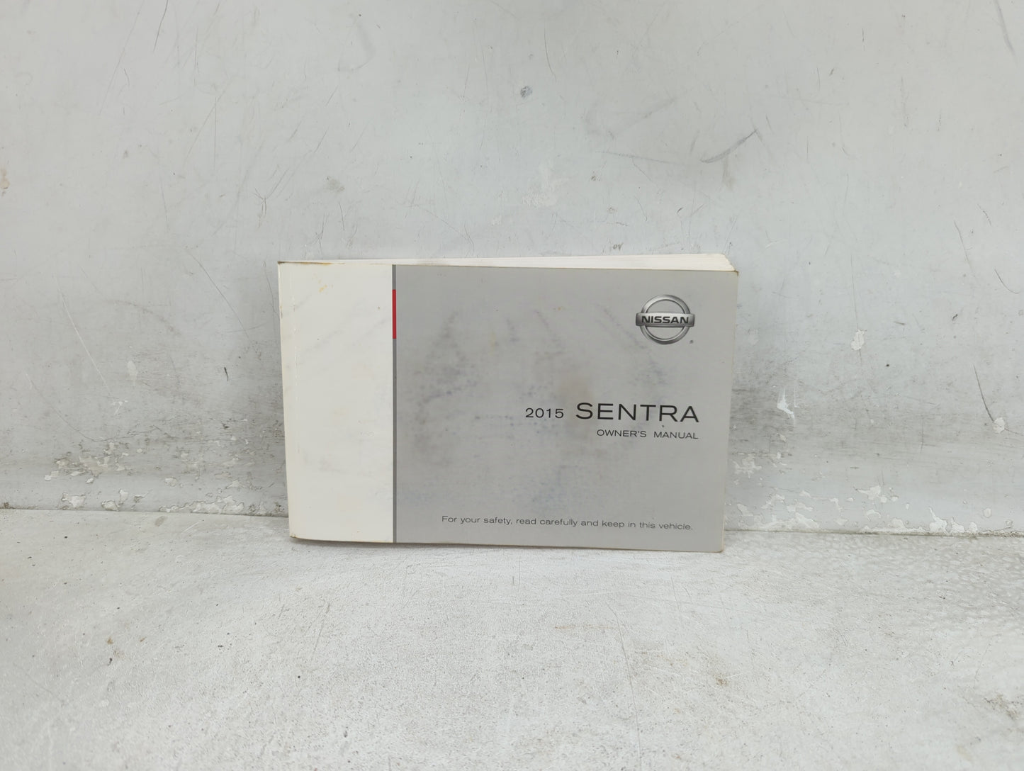 2015 Nissan Sentra Owners Manual Book Guide OEM Used Auto Parts - Oemusedautoparts1.com