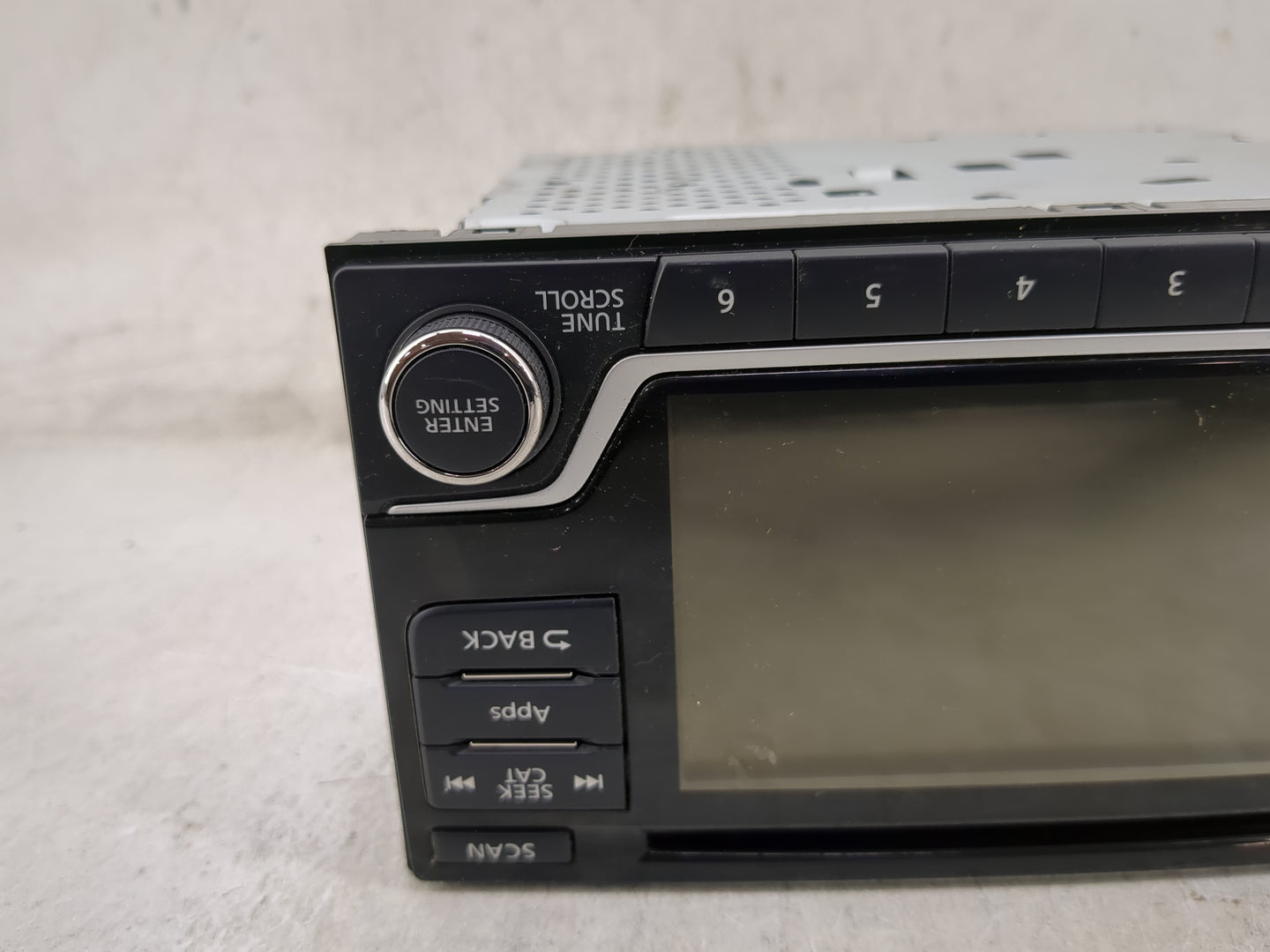 2015 Nissan Sentra Radio AM FM Cd Player Receiver Replacement P/N:28185 9MB0A CQ-FN84E2GX, 281859MB0A Fits Fits 2016 OEM Use