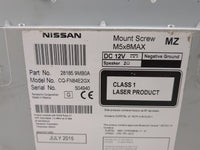 2015 Nissan Sentra Radio AM FM Cd Player Receiver Replacement P/N:28185 9MB0A CQ-FN84E2GX, 281859MB0A Fits Fits 2016 OEM Use
