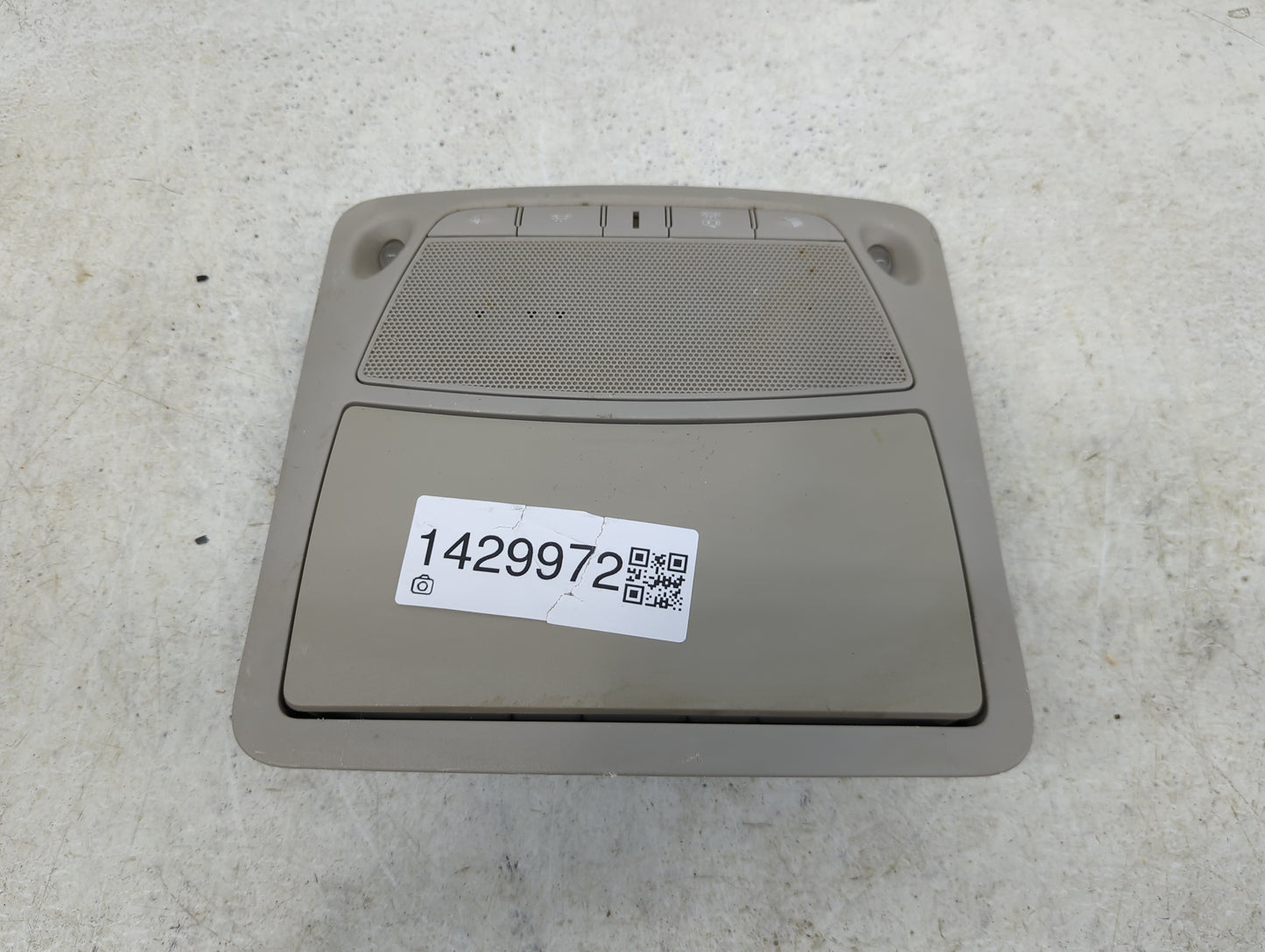 2015 Nissan Sentra Overhead Roof Console - Oemusedautoparts1.com