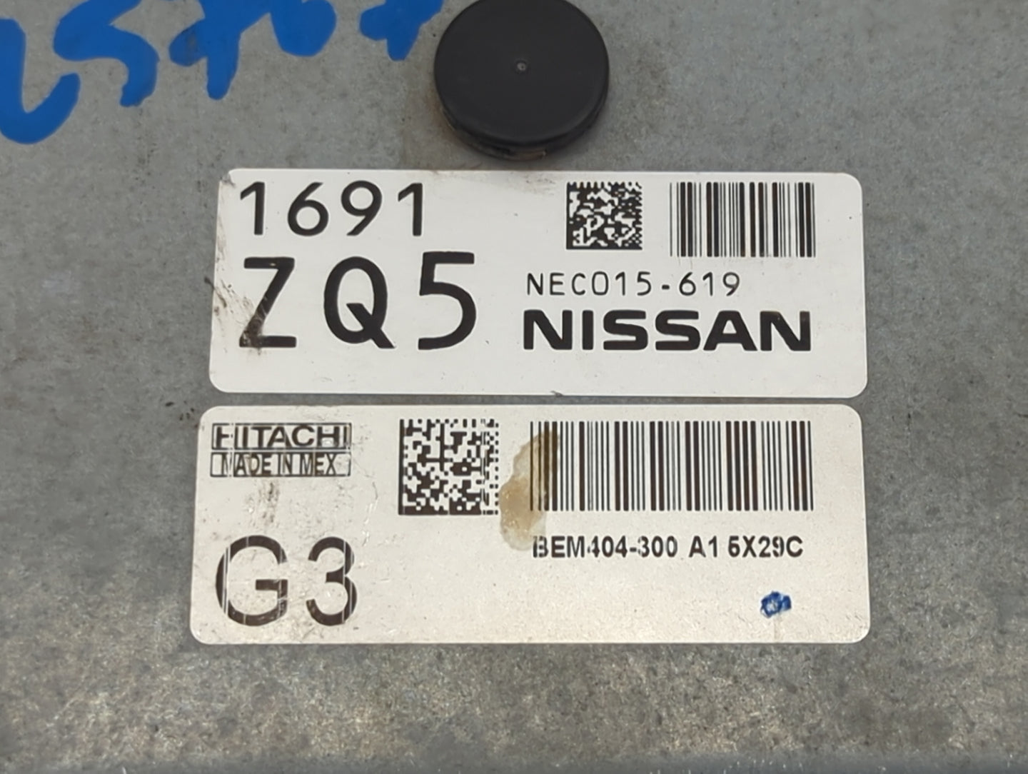 2013-2015 Nissan Sentra PCM Engine Control Computer ECU ECM PCU OEM P/N:NEC015-619 Fits Fits 2013 2014 2015 OEM Used Auto Pa