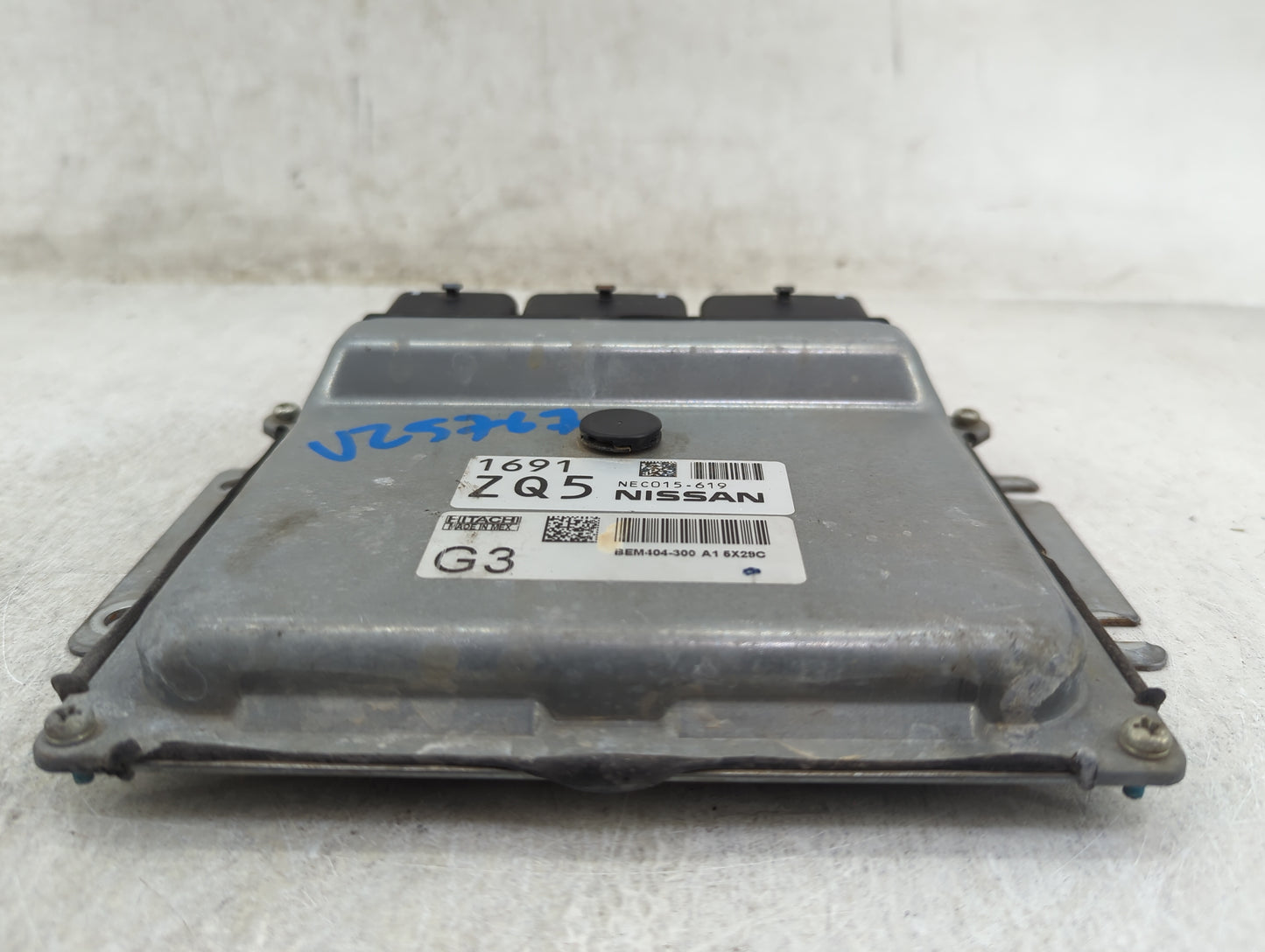 2013-2015 Nissan Sentra PCM Engine Control Computer ECU ECM PCU OEM P/N:NEC015-619 Fits Fits 2013 2014 2015 OEM Used Auto Pa