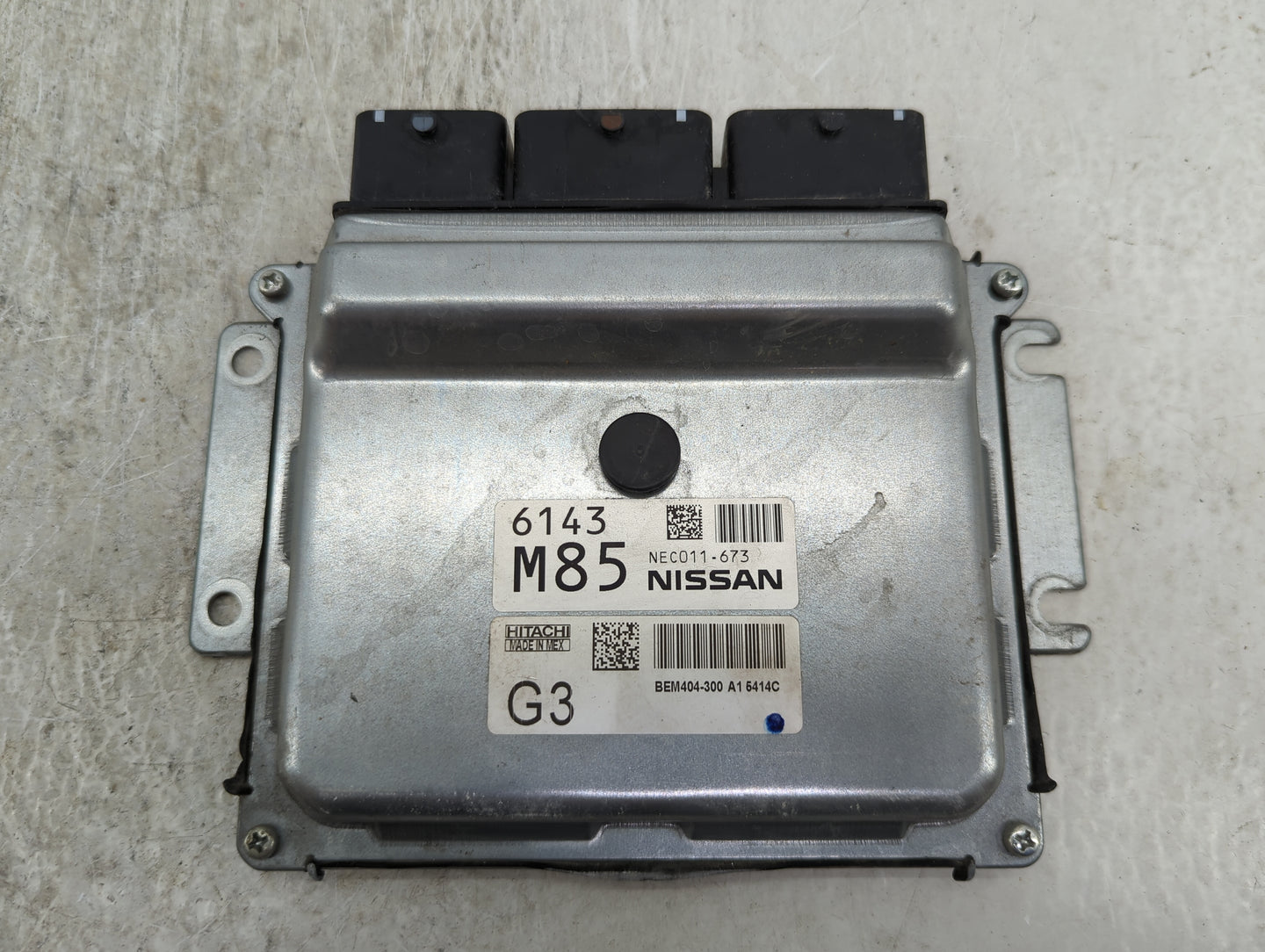 2013-2015 Nissan Sentra PCM Engine Control Computer ECU ECM PCU OEM P/N:NEC011-673 Fits Fits 2013 2014 2015 OEM Used Auto Pa