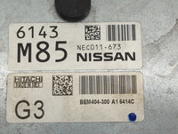 2013-2015 Nissan Sentra PCM Engine Control Computer ECU ECM PCU OEM P/N:NEC011-673 Fits Fits 2013 2014 2015 OEM Used Auto Pa