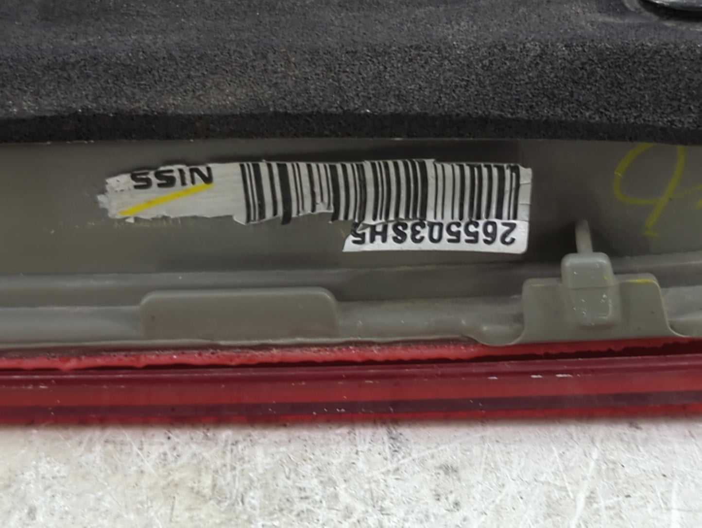2013-2015 Nissan Sentra Tail Light Assembly Passenger Right OEM P/N:265503SH5 Fits Fits 2013 2014 2015 OEM Used Auto Parts -