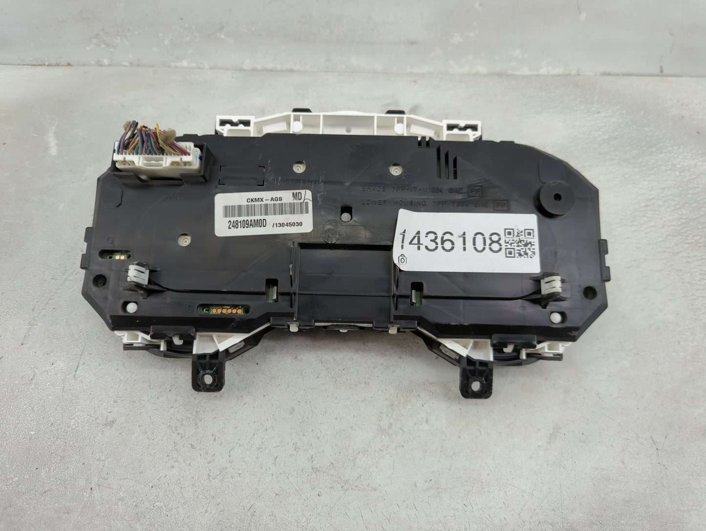 2015 Nissan Sentra Instrument Cluster Speedometer Gauges P/N:248109AM0D Fits OEM Used Auto Parts - Oemusedautoparts1.com