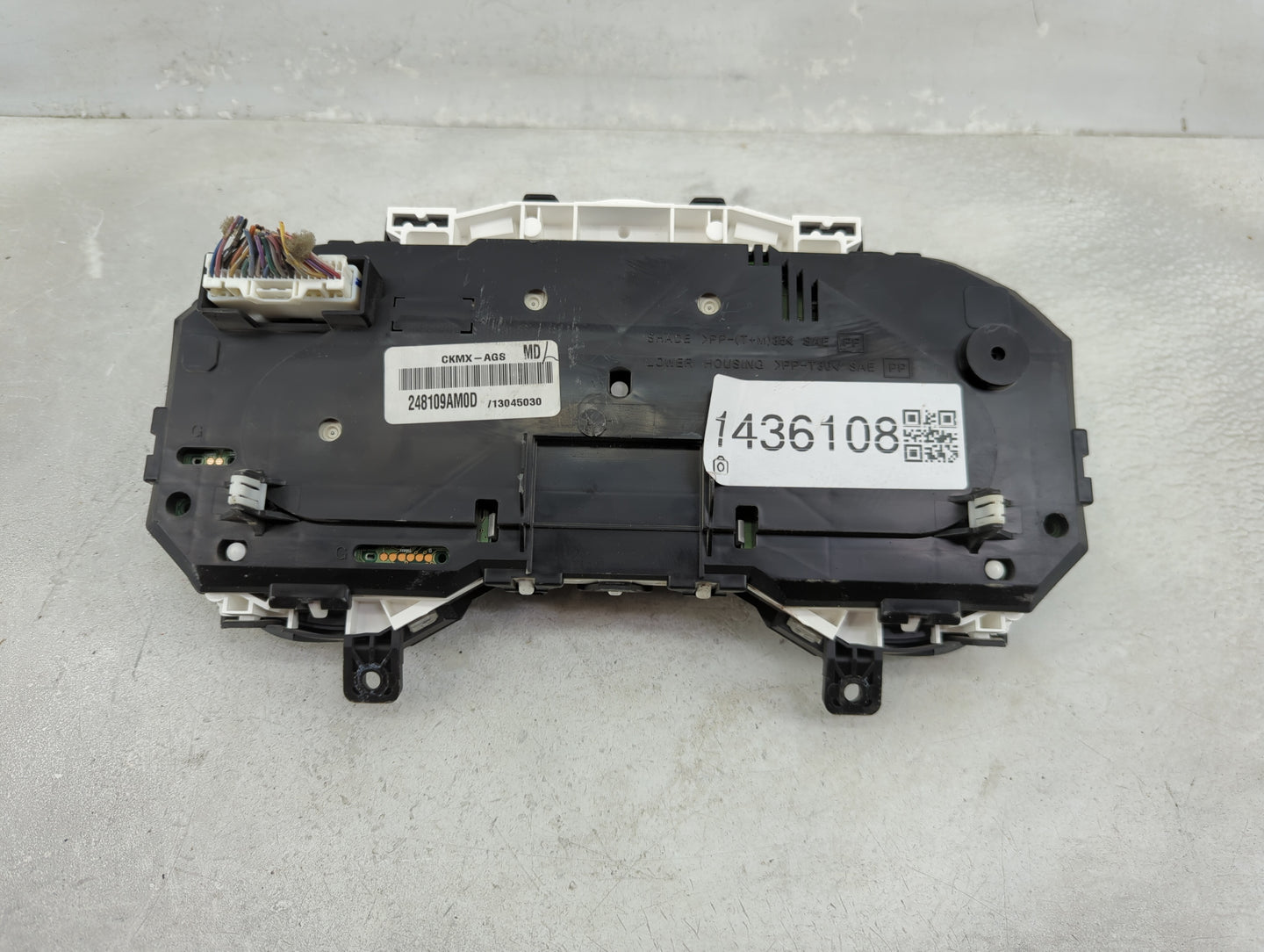 2015 Nissan Sentra Instrument Cluster Speedometer Gauges P/N:248109AM0D Fits OEM Used Auto Parts - Oemusedautoparts1.com