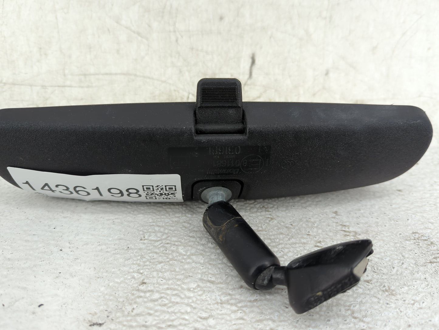 2015 Nissan Sentra Interior Rear View Mirror Replacement OEM Fits OEM Used Auto Parts - Oemusedautoparts1.com