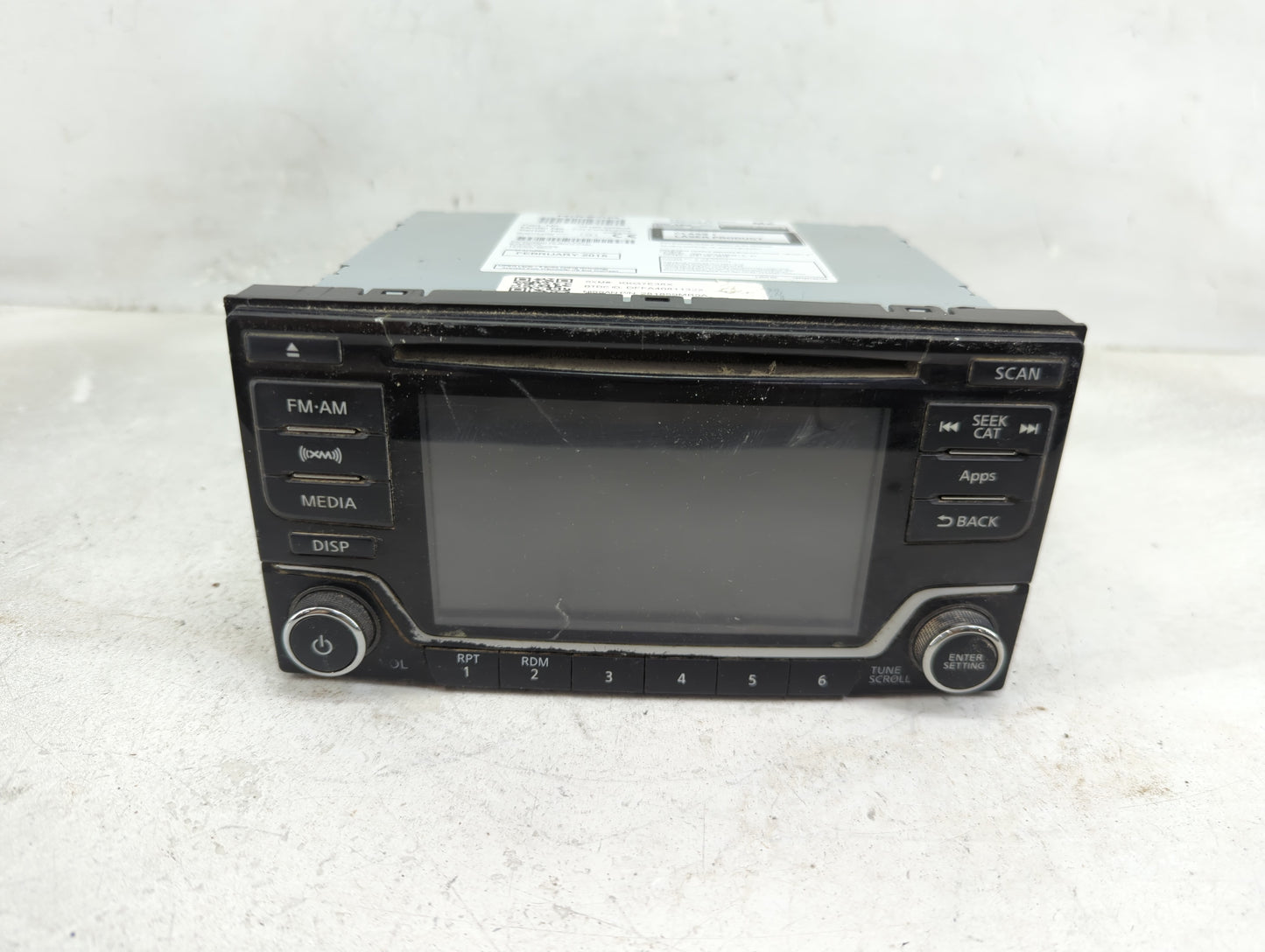 2015-2017 Nissan Sentra Radio AM FM Cd Player Receiver Replacement P/N:28185 9MB0A Fits Fits 2015 2016 2017 2018 OEM Used Au