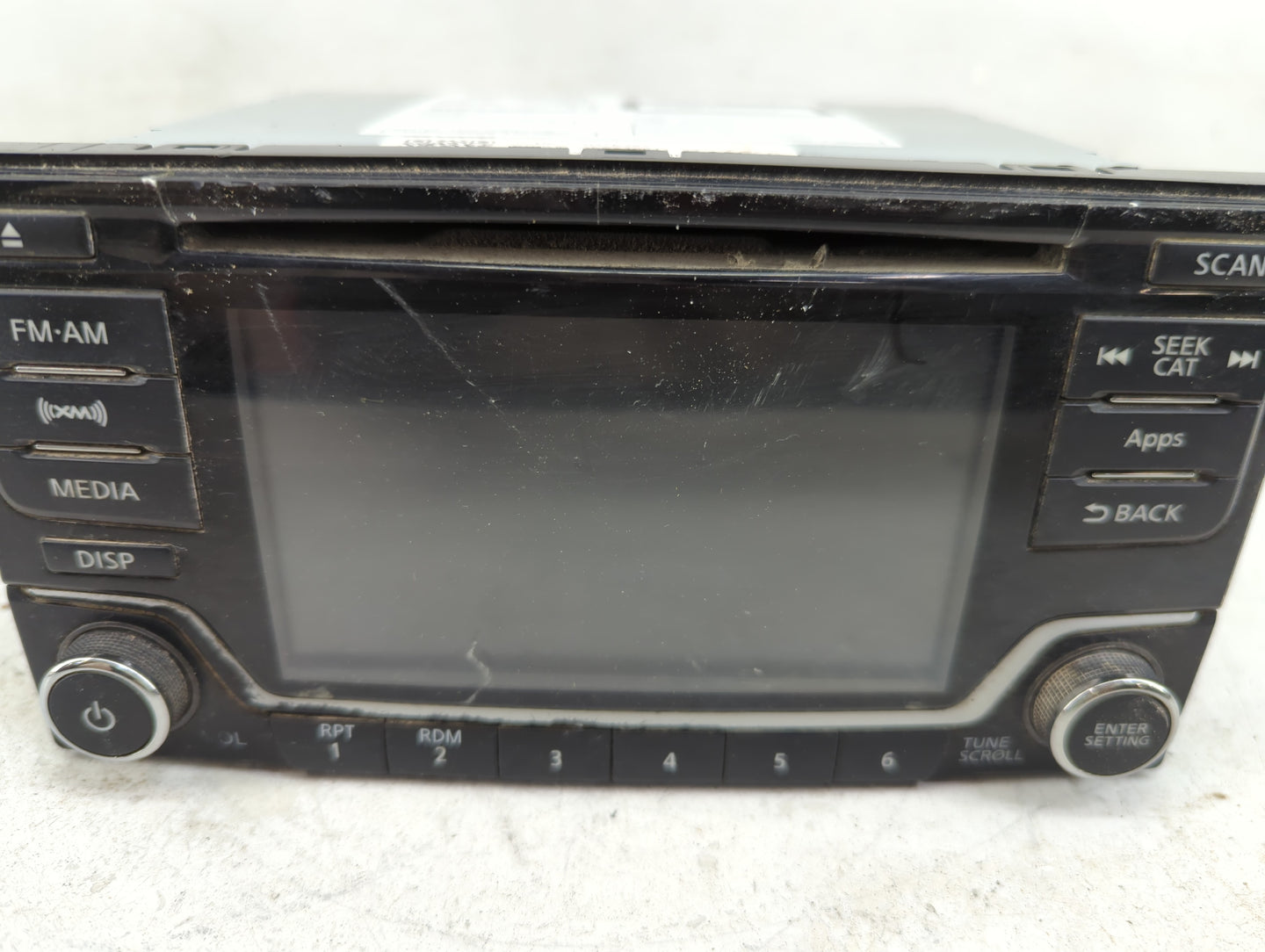 2015-2017 Nissan Sentra Radio AM FM Cd Player Receiver Replacement P/N:28185 9MB0A Fits Fits 2015 2016 2017 2018 OEM Used Au