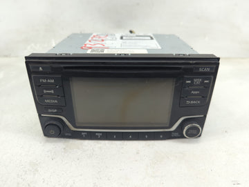 2015 Nissan Sentra Radio AM FM Cd Player Receiver Replacement P/N:28185 9MB0A Fits Fits 2016 OEM Used Auto Parts - Oemusedau