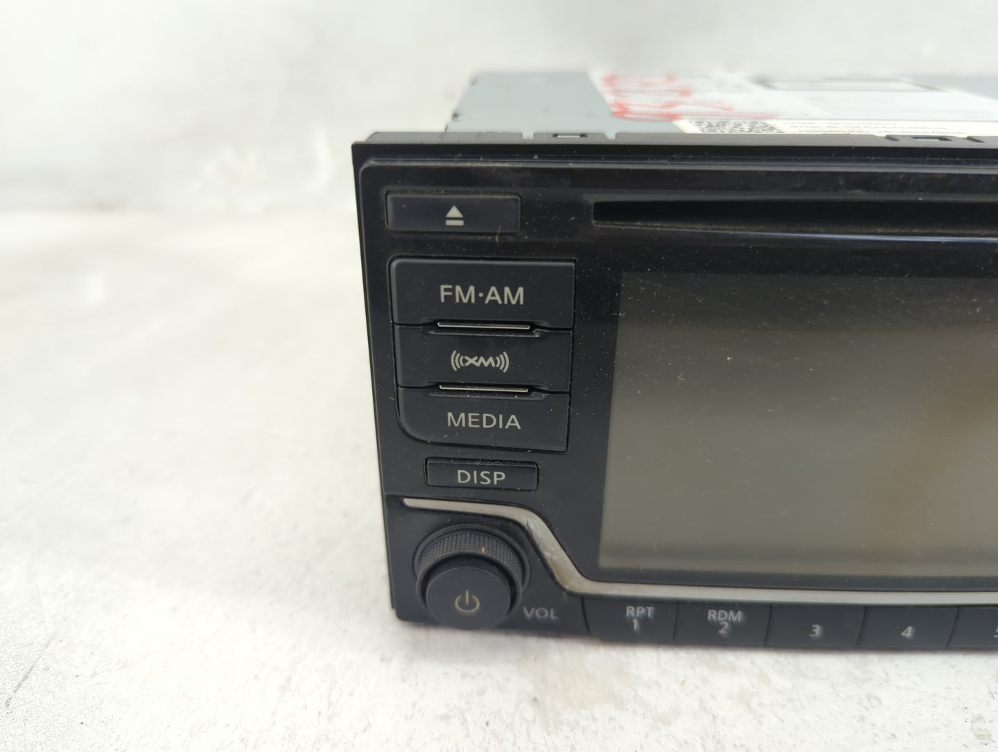2015 Nissan Sentra Radio AM FM Cd Player Receiver Replacement P/N:28185 9MB0A Fits Fits 2016 OEM Used Auto Parts - Oemusedau