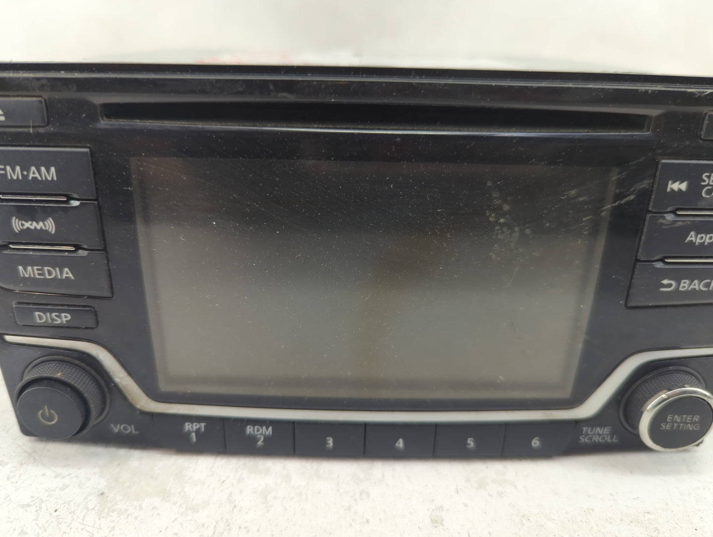 2015 Nissan Sentra Radio AM FM Cd Player Receiver Replacement P/N:28185 9MB0A Fits Fits 2016 OEM Used Auto Parts - Oemusedau
