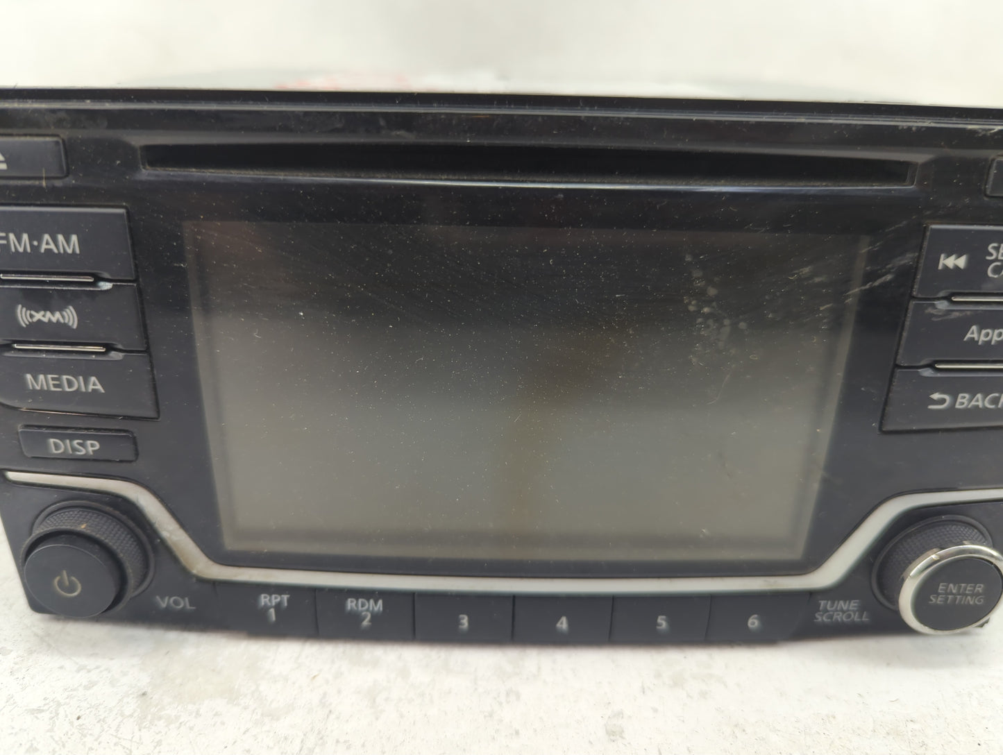 2015 Nissan Sentra Radio AM FM Cd Player Receiver Replacement P/N:28185 9MB0A Fits Fits 2016 OEM Used Auto Parts - Oemusedau