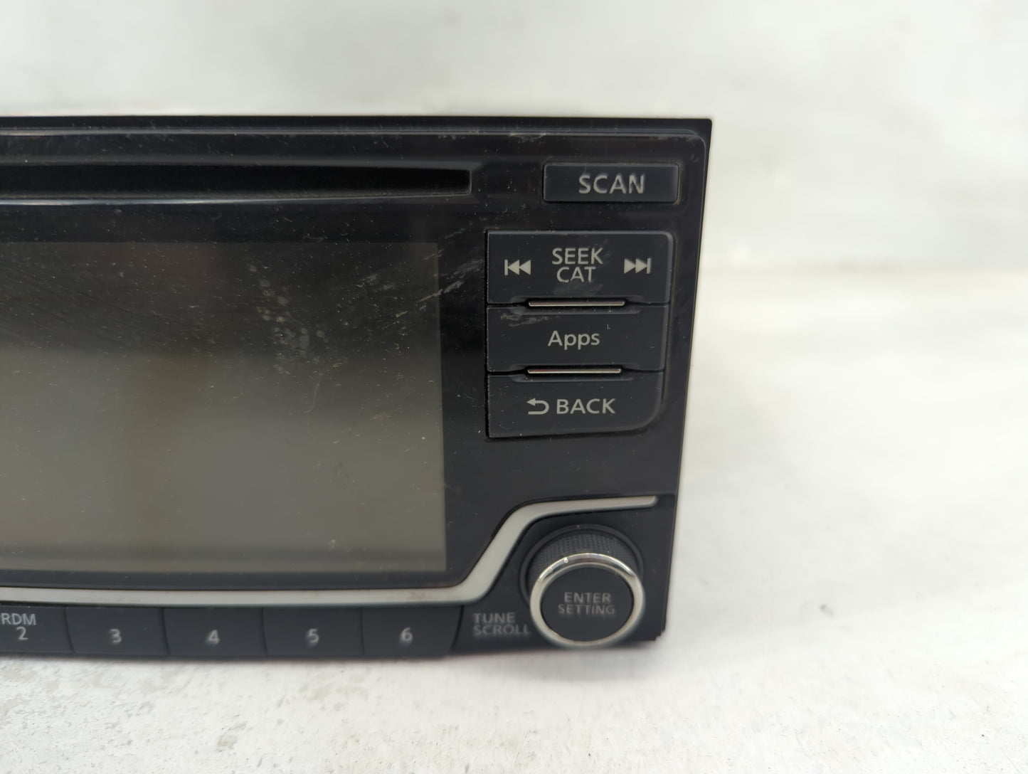 2015 Nissan Sentra Radio AM FM Cd Player Receiver Replacement P/N:28185 9MB0A Fits Fits 2016 OEM Used Auto Parts - Oemusedau